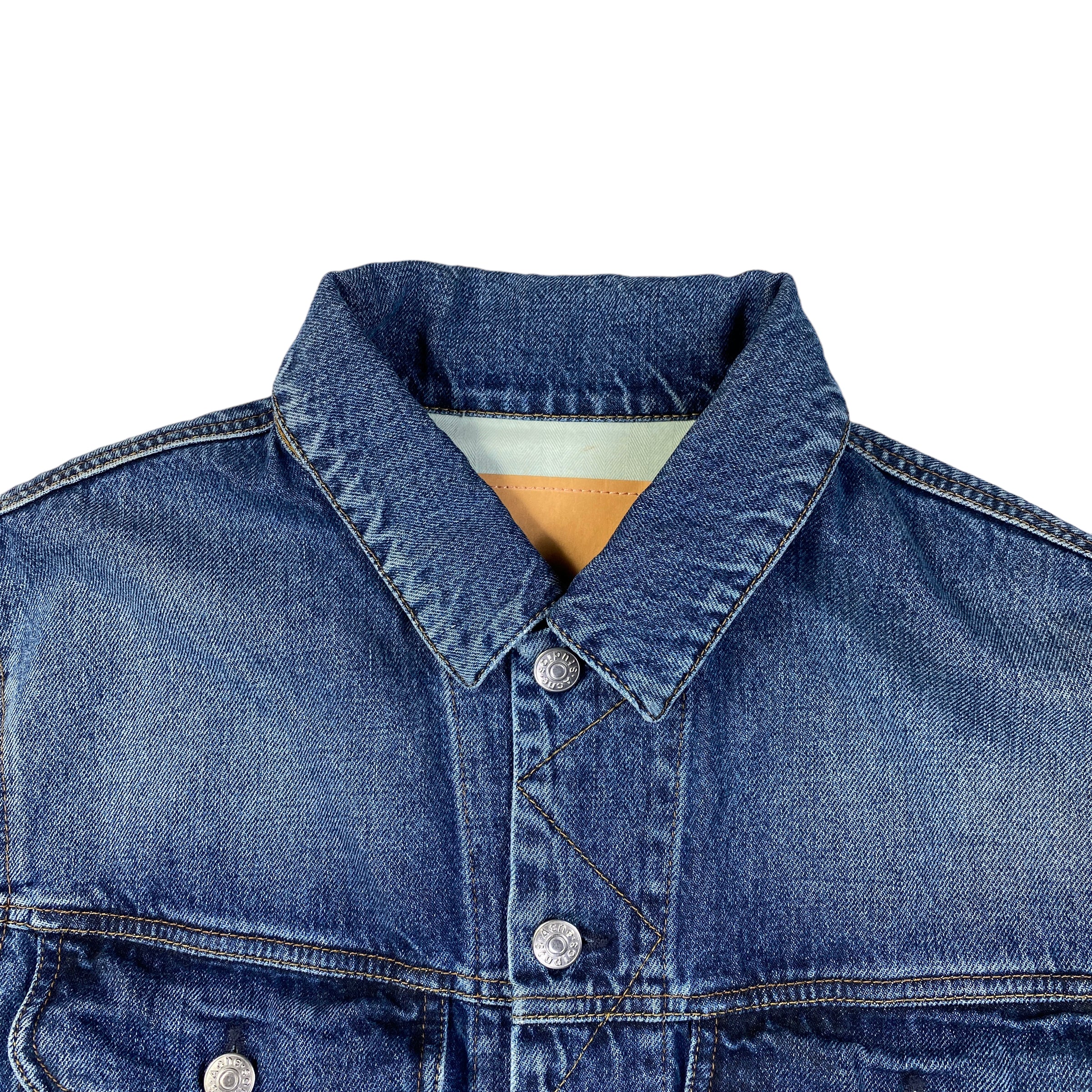 Acne Studios giacca Tent mid blue — archivio moda luxury — IlBotteghino