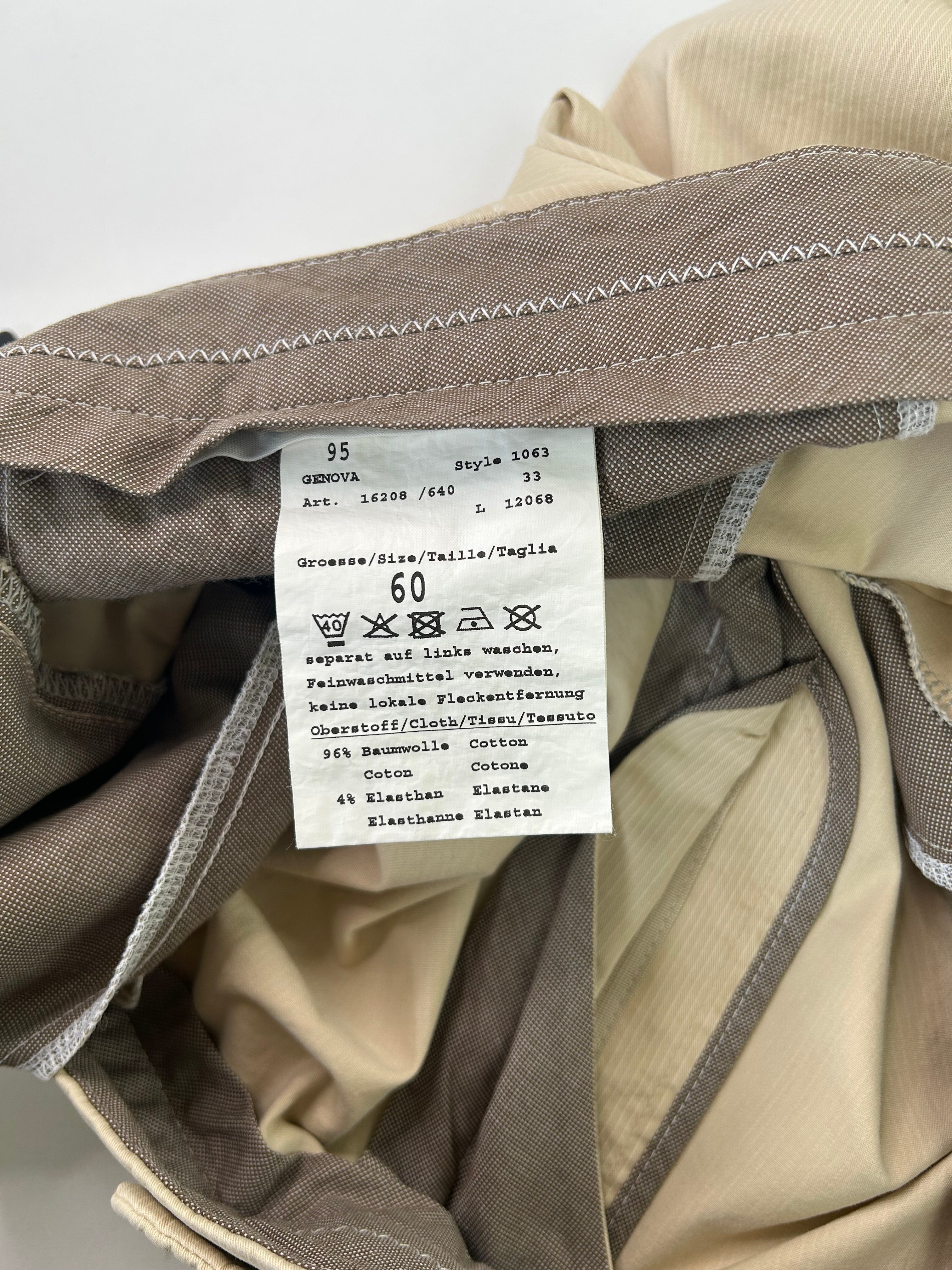 Bugatti pantalone gessato — archivio sartoriale — IlBotteghino