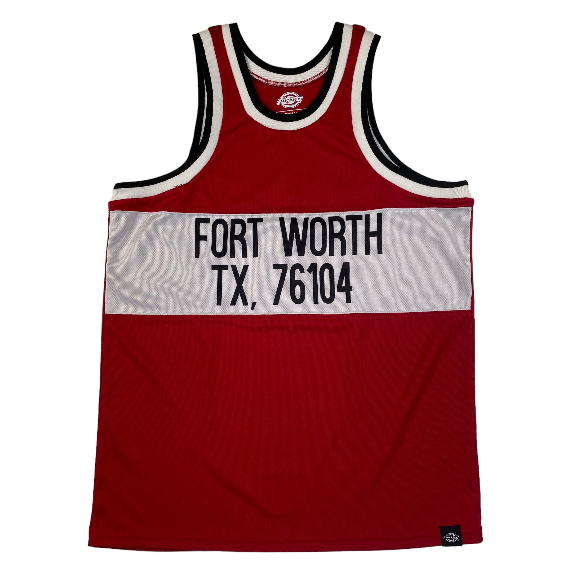 Canotta Dickies rossa Fort Worth, taglia S — IlBotteghino