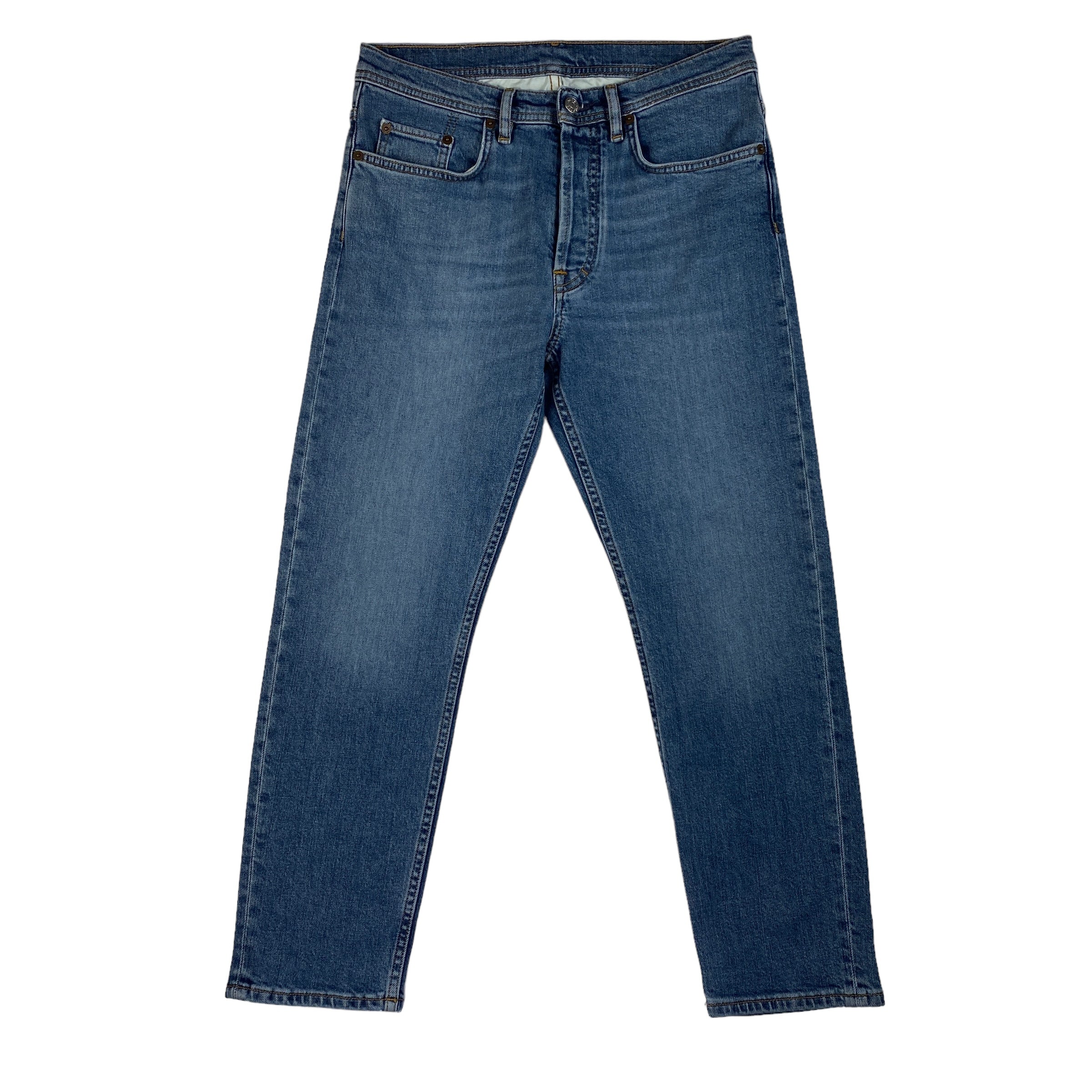 Jeans Acne Studios Slim River Mid Blue, taglia US 33 — IlBotteghino