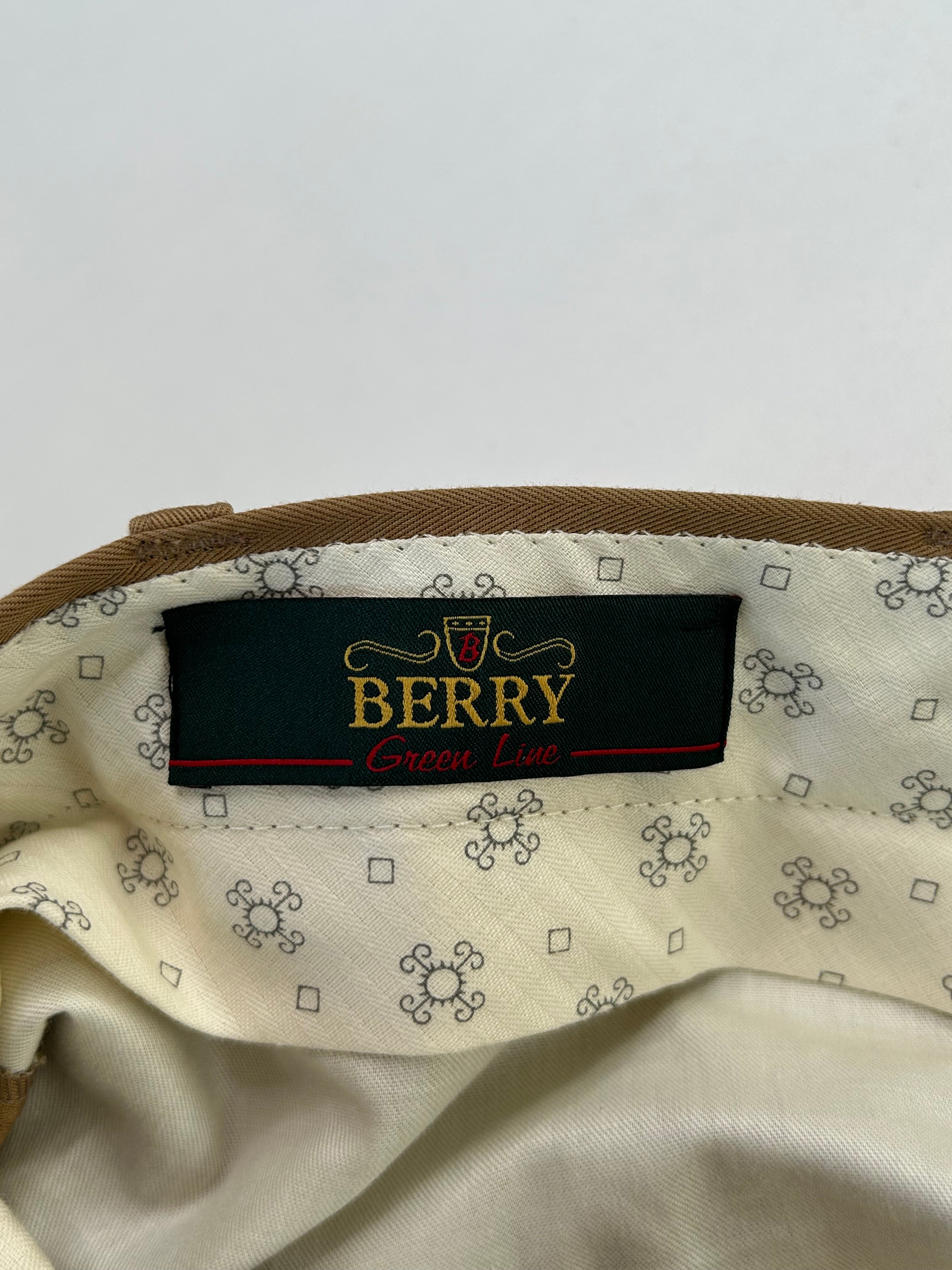 Berry Green Line pantalone — vista laterale — IlBotteghino