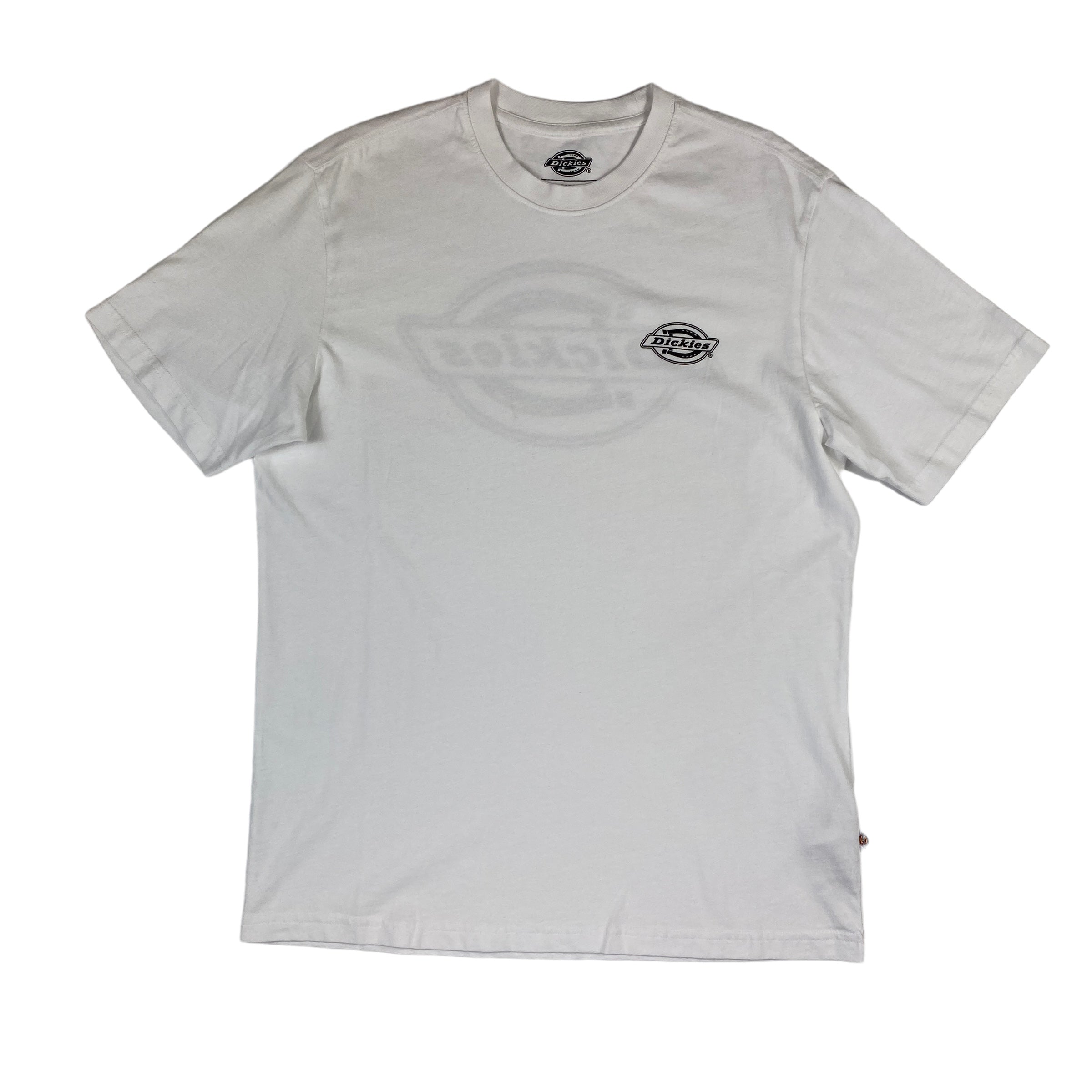 T-shirt Dickies bianca logo, taglia XS — IlBotteghino