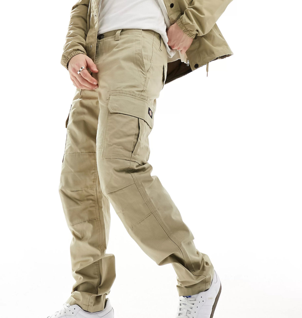Pantalone cargo Dickies Millerville kaki, taglie US 30-34 — IlBotteghino