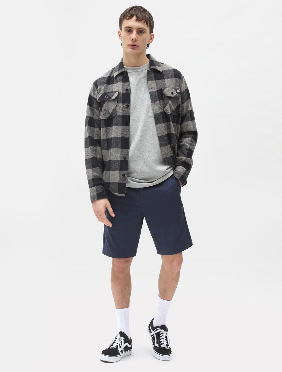 Dickies short Back Welt blu — archivio moda streetwear — IlBotteghino