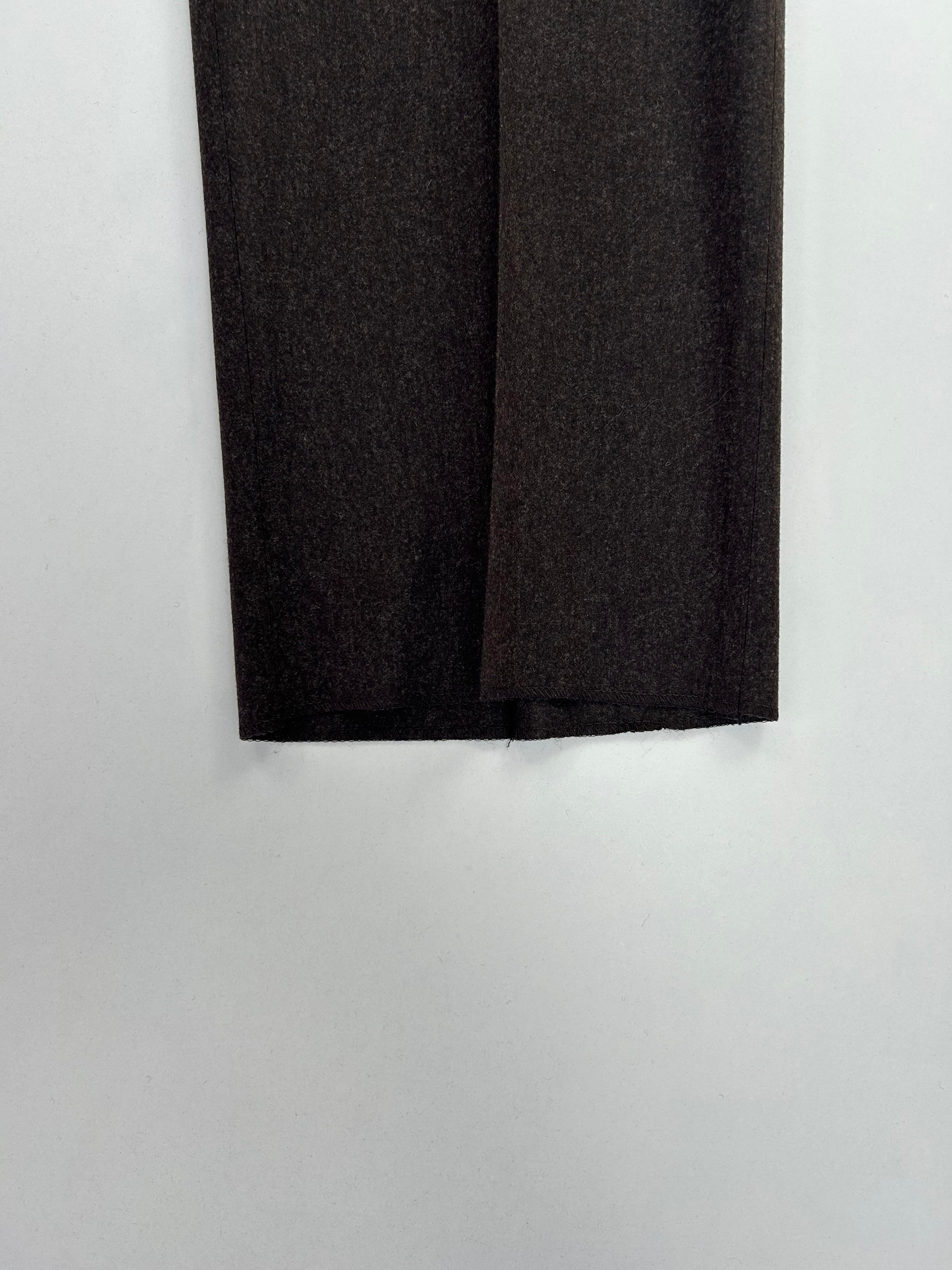 Berry pantalone marrone — vista laterale — IlBotteghino