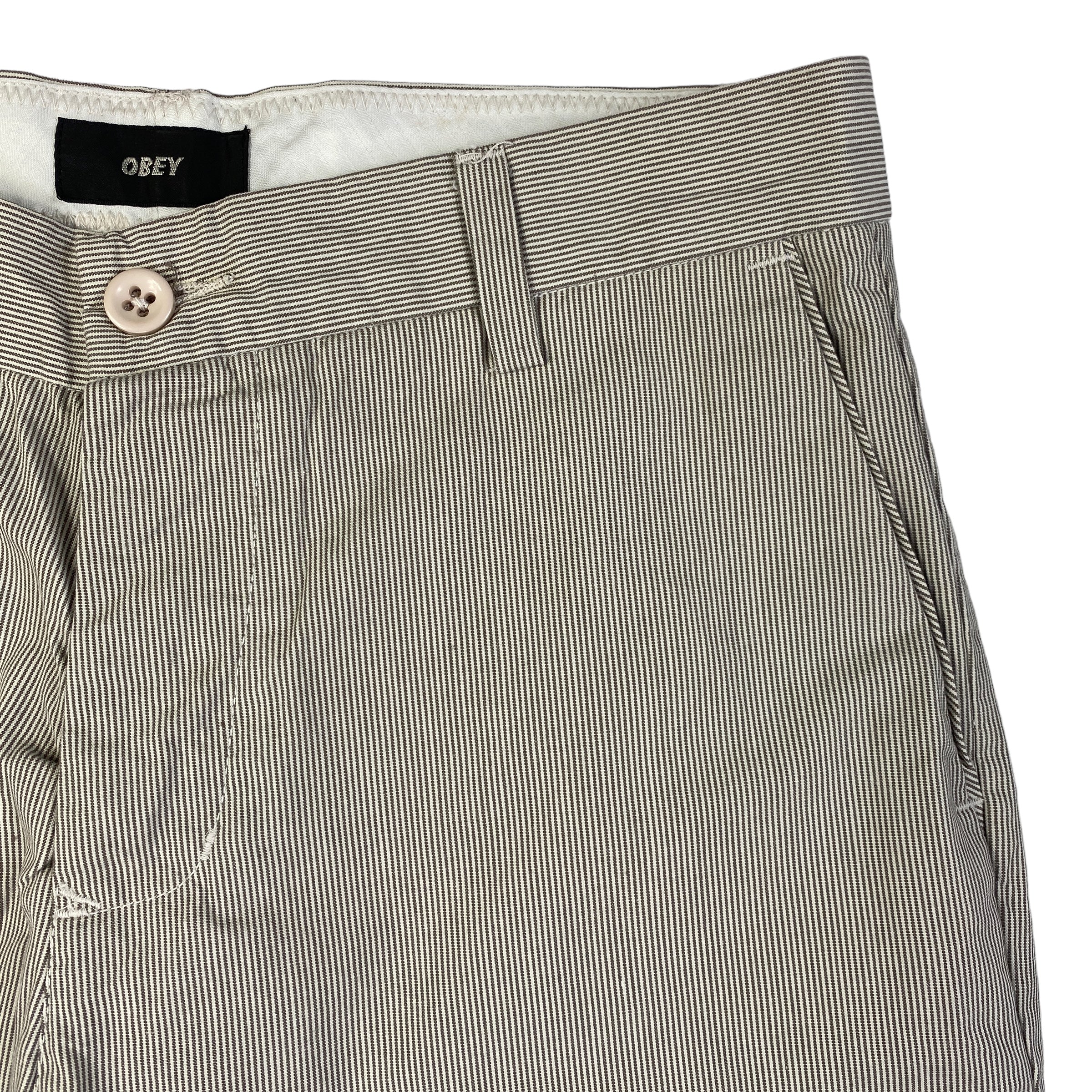 Obey short Outbound grigio — archivio moda streetwear — IlBotteghino