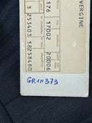 Pantalone Uomo Pierre Cardin Gessato Blu Lana Vergine Sartoriale Made in Italy
