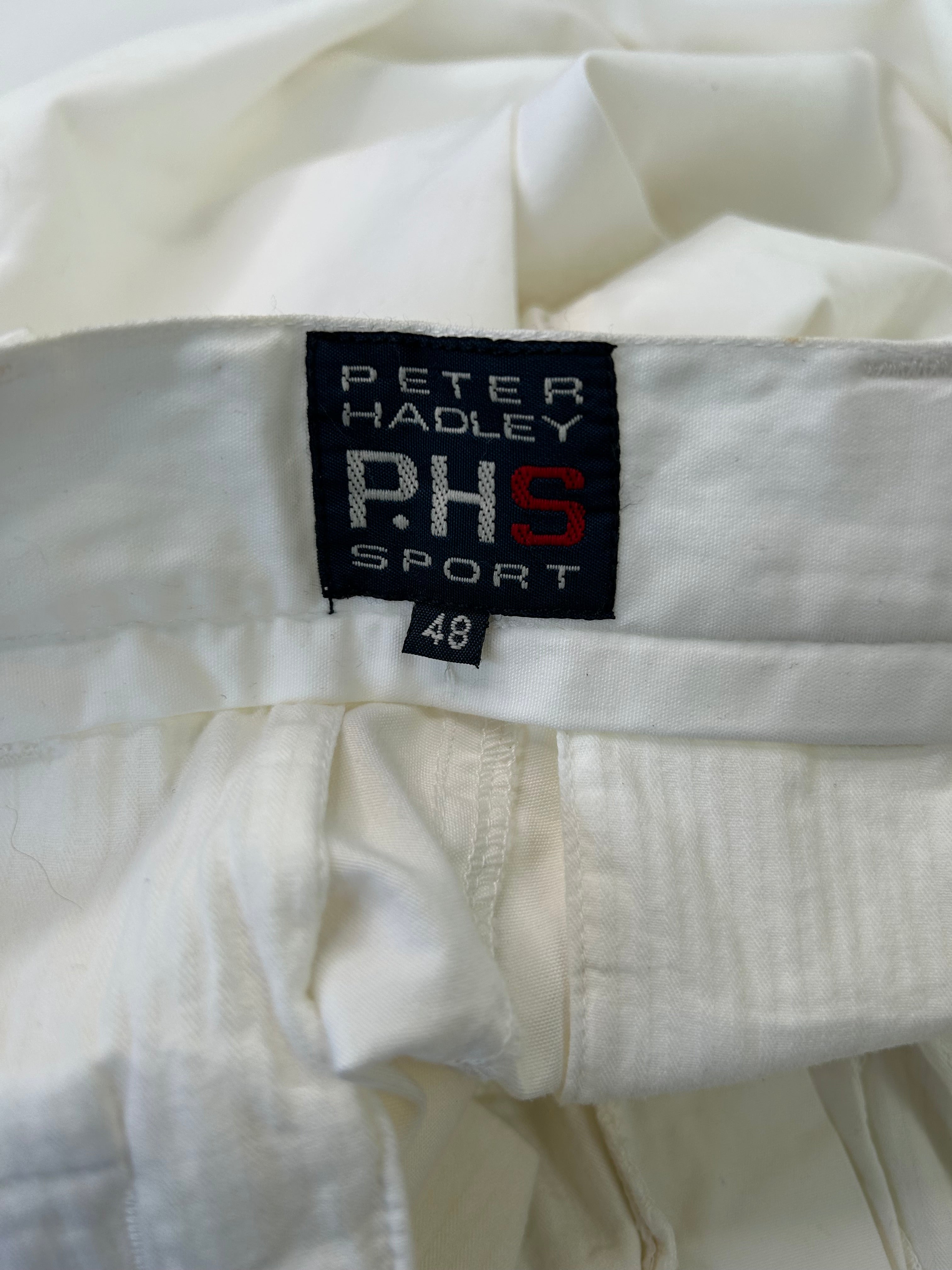 Peter Hadley Sport pantalone bianco — archivio sartoriale — IlBotteghino