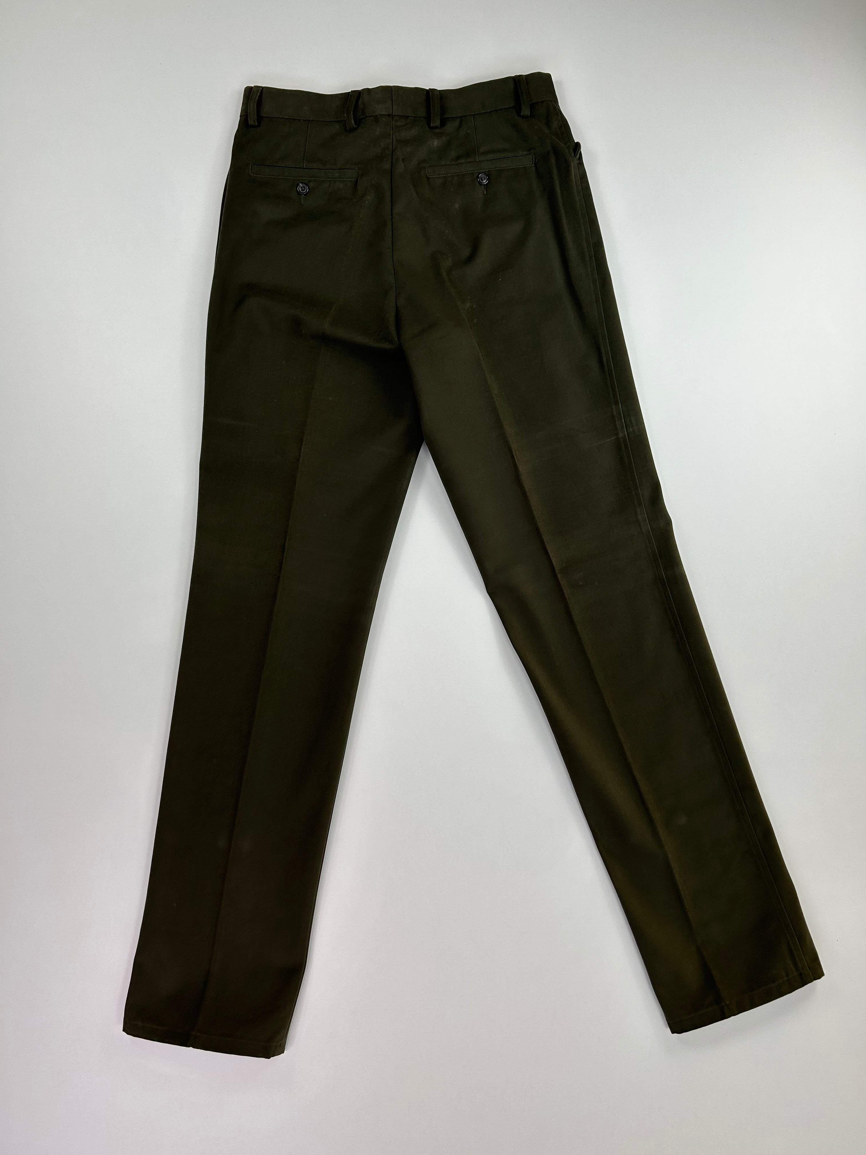 Peter Hadley pantalone verde — modello Underwood — IlBotteghino