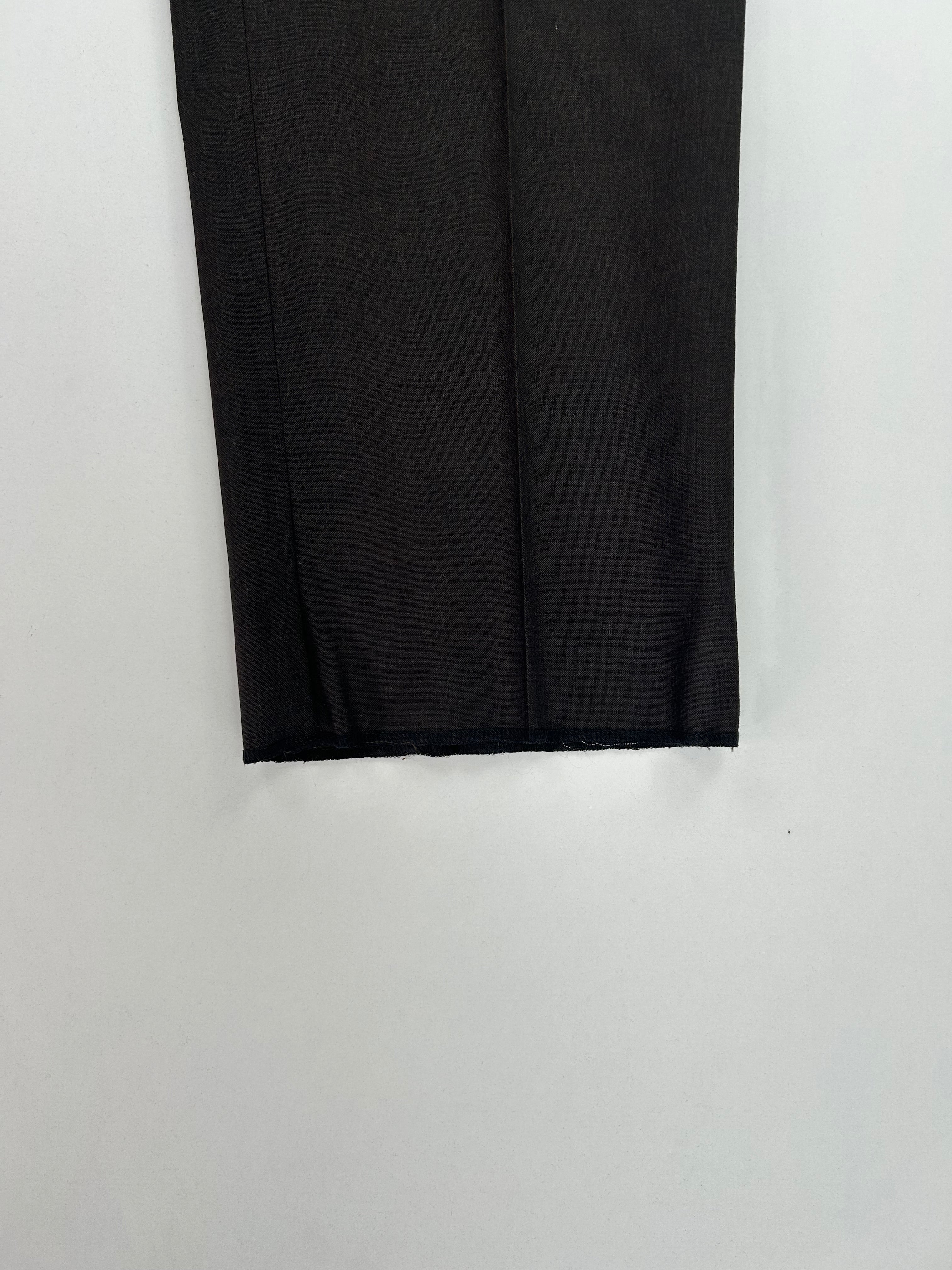 Dettaglio fondo gamba, pantalone Deimos grigio
