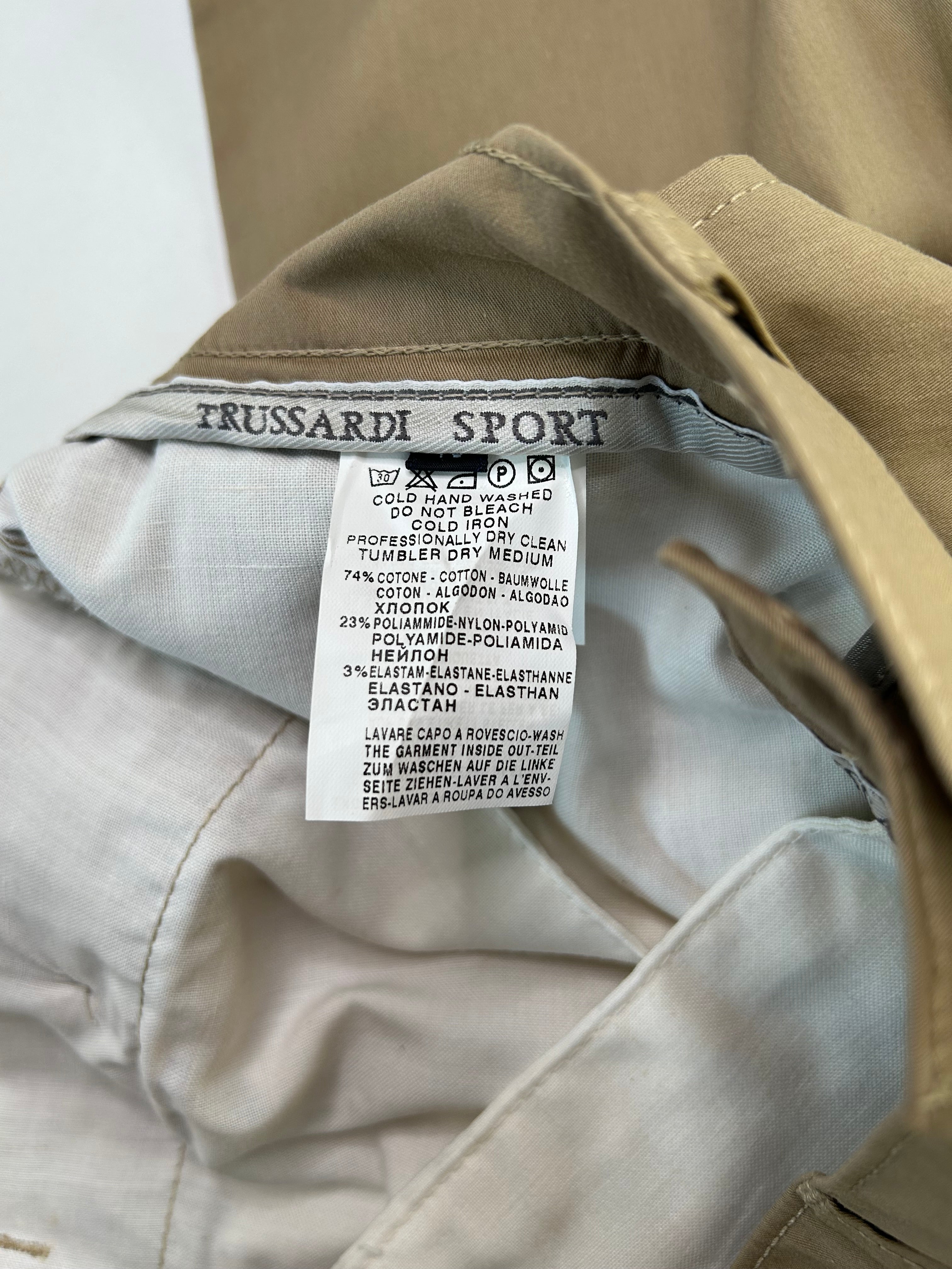Trussardi Sport pantalone — dettaglio tasca — IlBotteghino