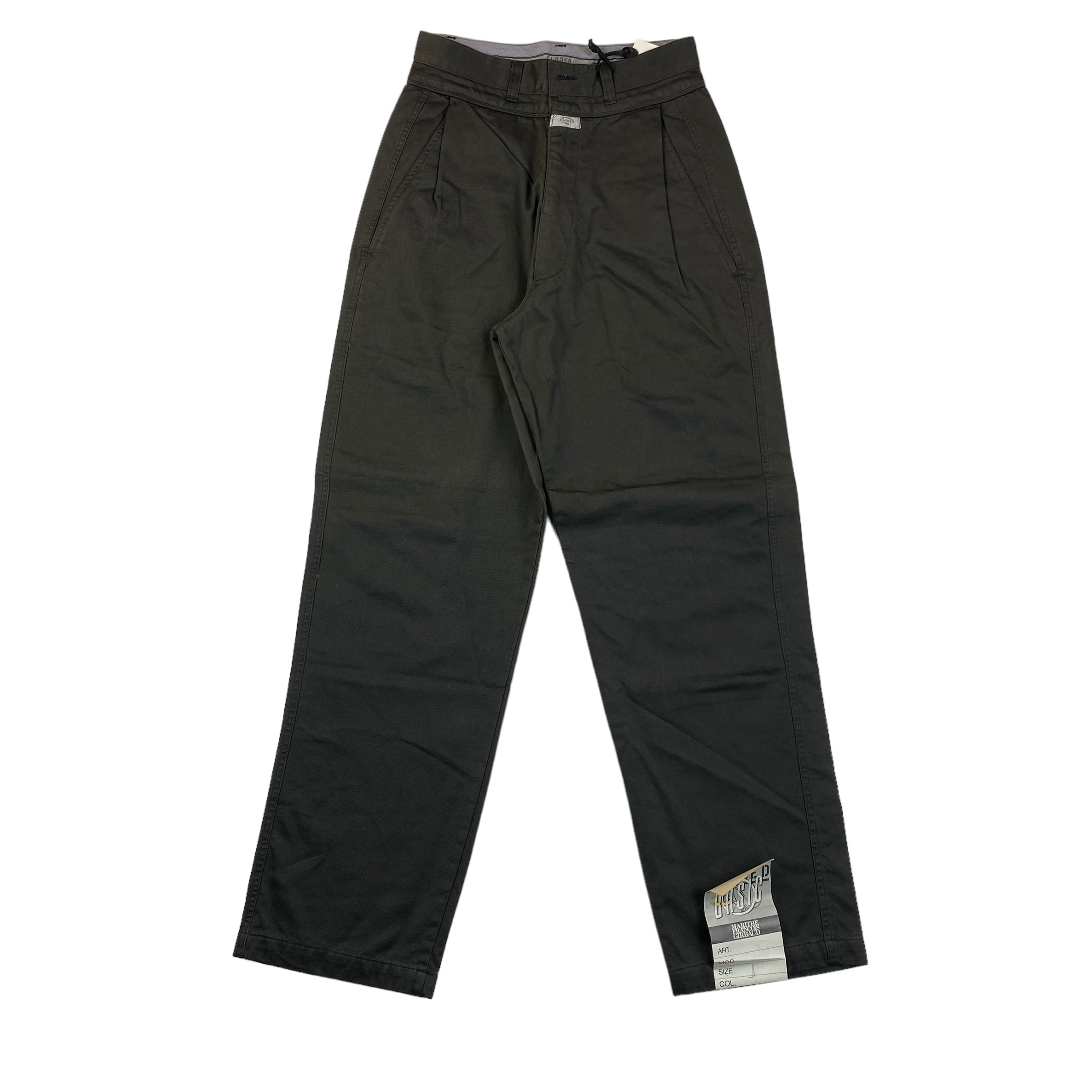 Pantalone Closed vintage Basic verde scuro, taglia IT 42 — IlBotteghino