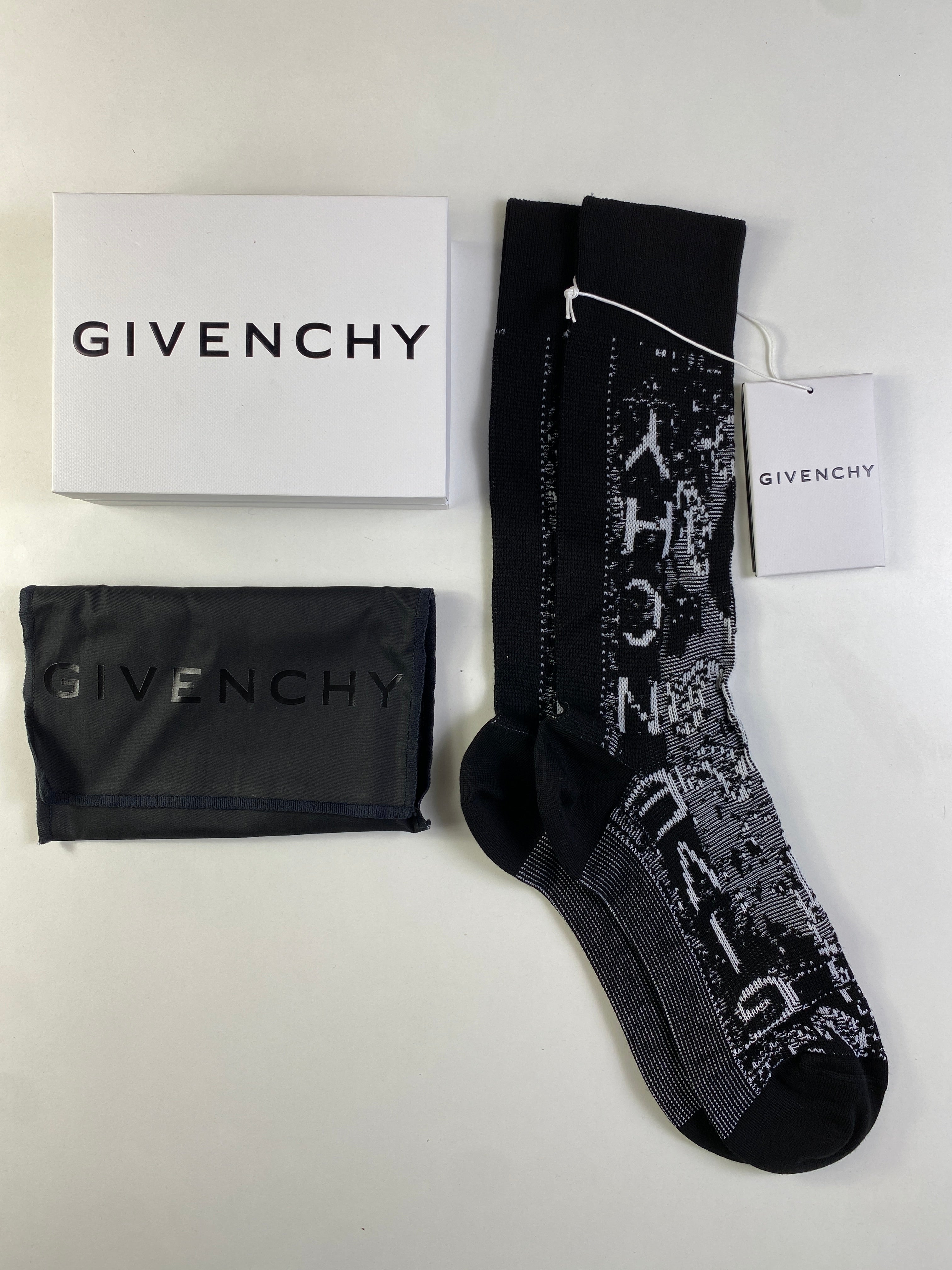 Givenchy calzetto nero — archivio luxury — IlBotteghino