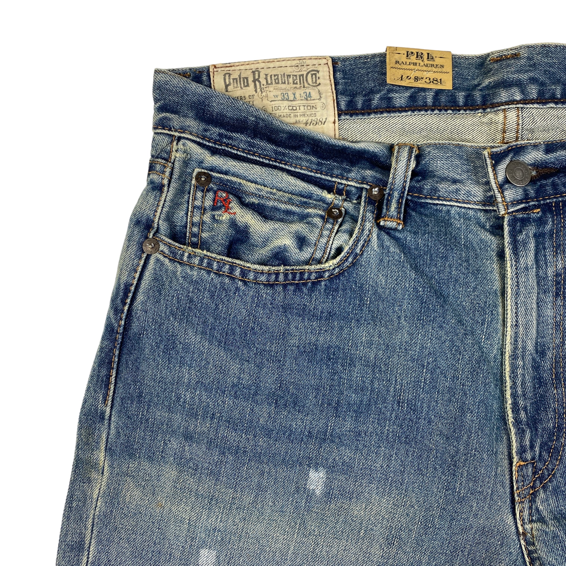 Ralph Lauren jeans schizzi — pezzo unico d'archivio — IlBotteghino