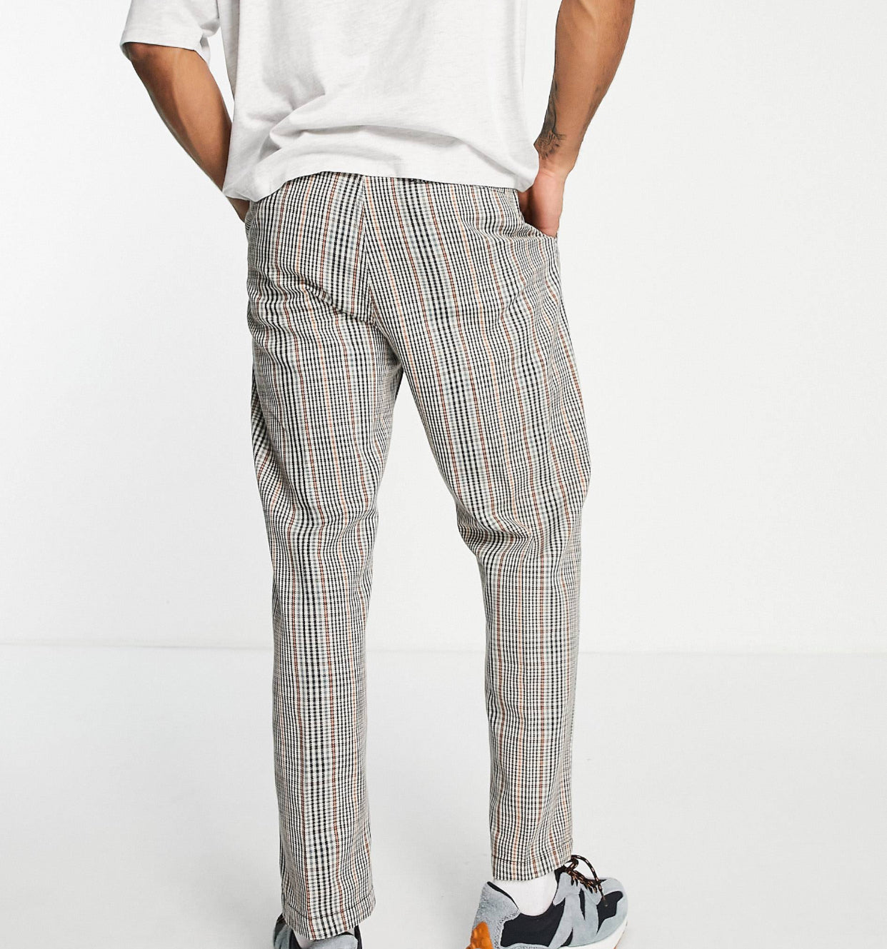 Obey pantalone Estate Plaid — streetwear d'archivio — IlBotteghino