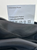 Angelico Super 100’s Pantalone Sartoriale Uomo Grigio 100% Lana Vergine Taglia 50 Made in Italy Nuovo