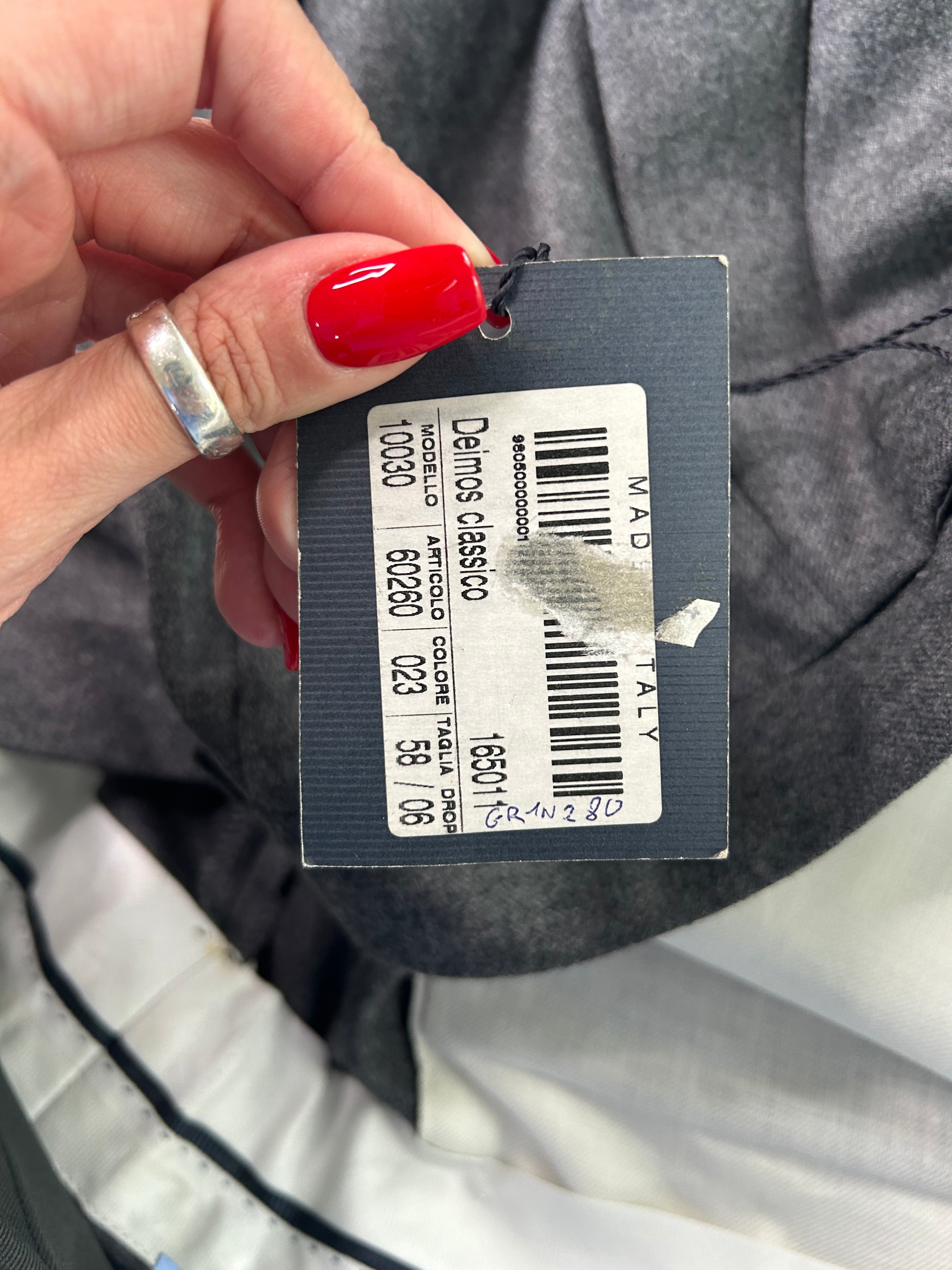 Deimos pantalone grigio — pezzo unico — IlBotteghino