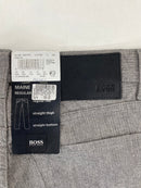Pantalone Hugo Boss Maine grigio, dettaglio vita