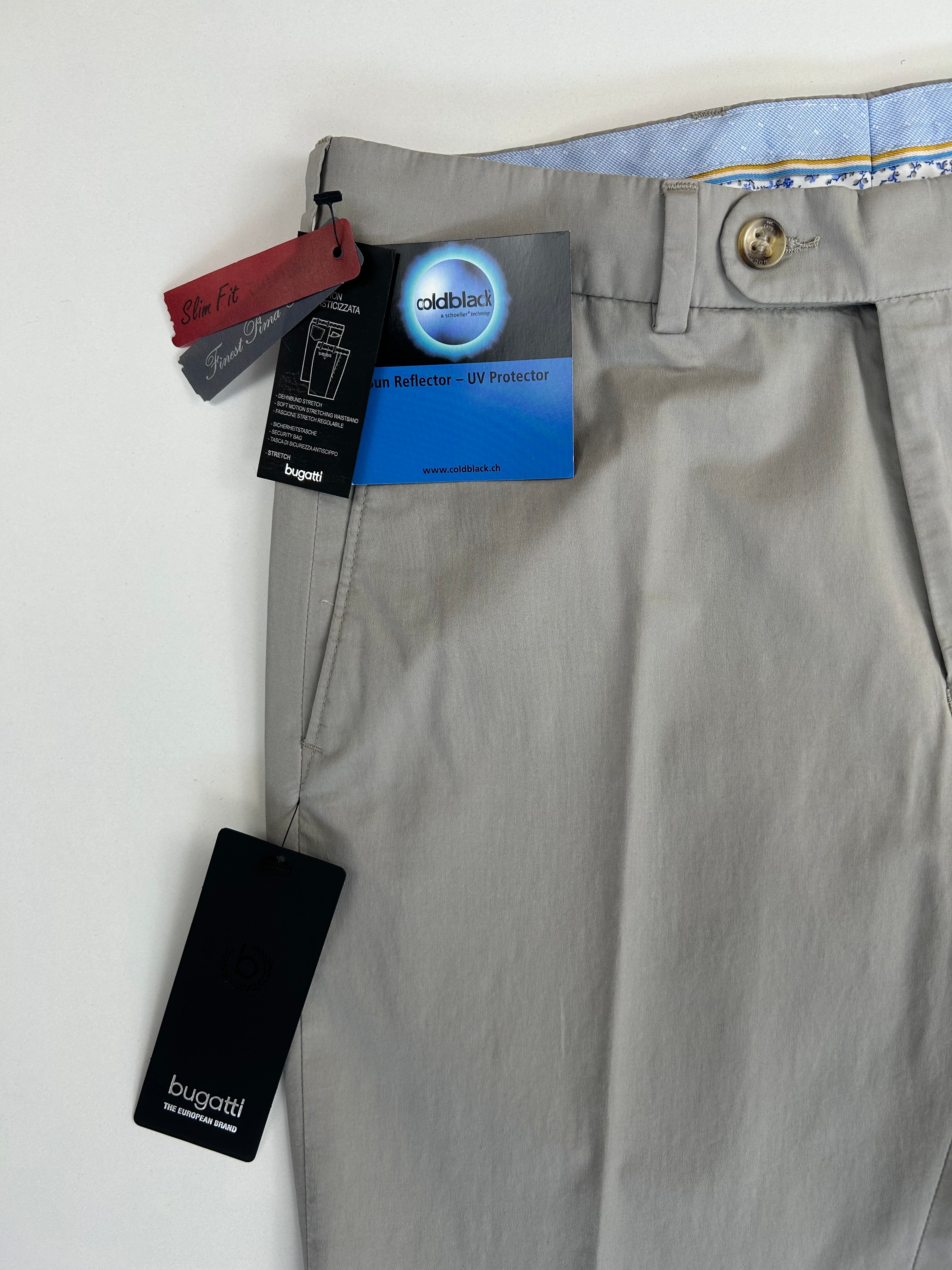 Bugatti pantalone — dettaglio tessuto — IlBotteghino