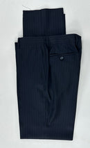 Versace Classic – Completo Uomo Gessato 100% Lana Blu Navy – Drop 8