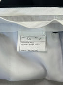 Enrico Coveri Pantalone Sartoriale Uomo Blu Navy Super 100's TG 54 Drop 7