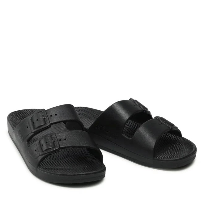 Freedom Moses ciabatta nera — gomma naturale — IlBotteghino