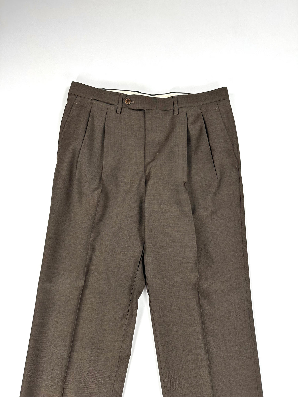 Pantalone Garrett's marrone con la vita e i passanti per cintura in evidenza