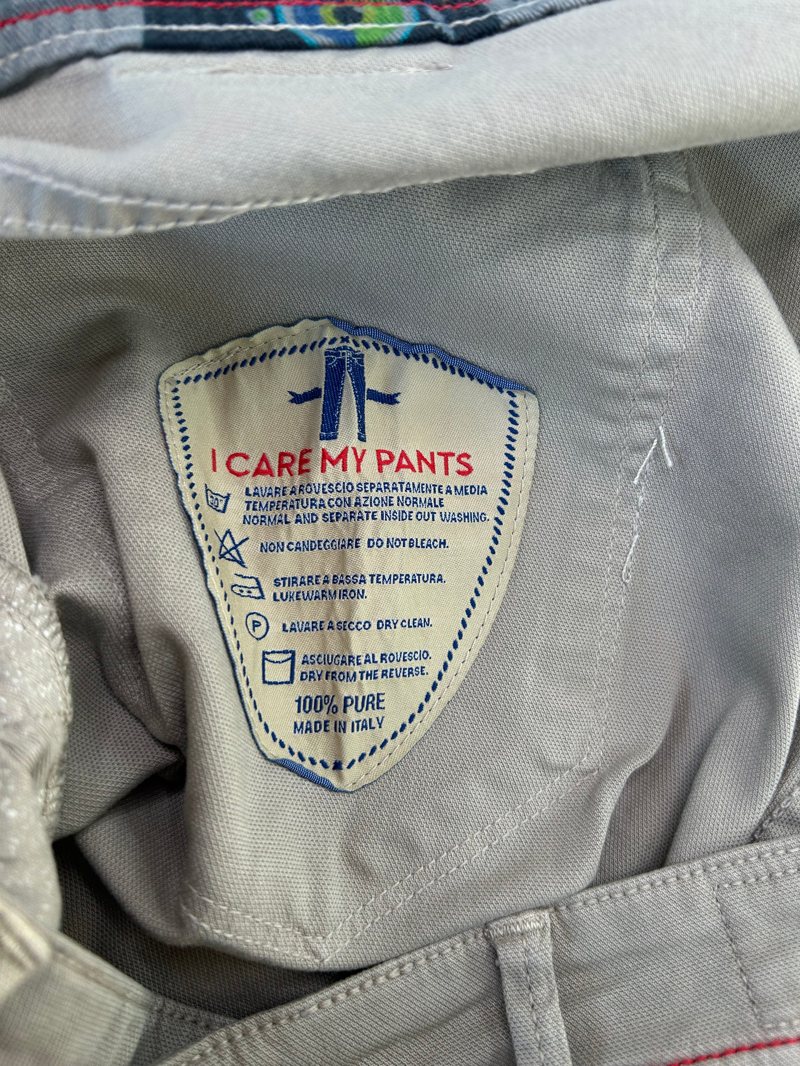 Riserva Berwich pantalone beige chiaro — dettaglio tasca — IlBotteghino