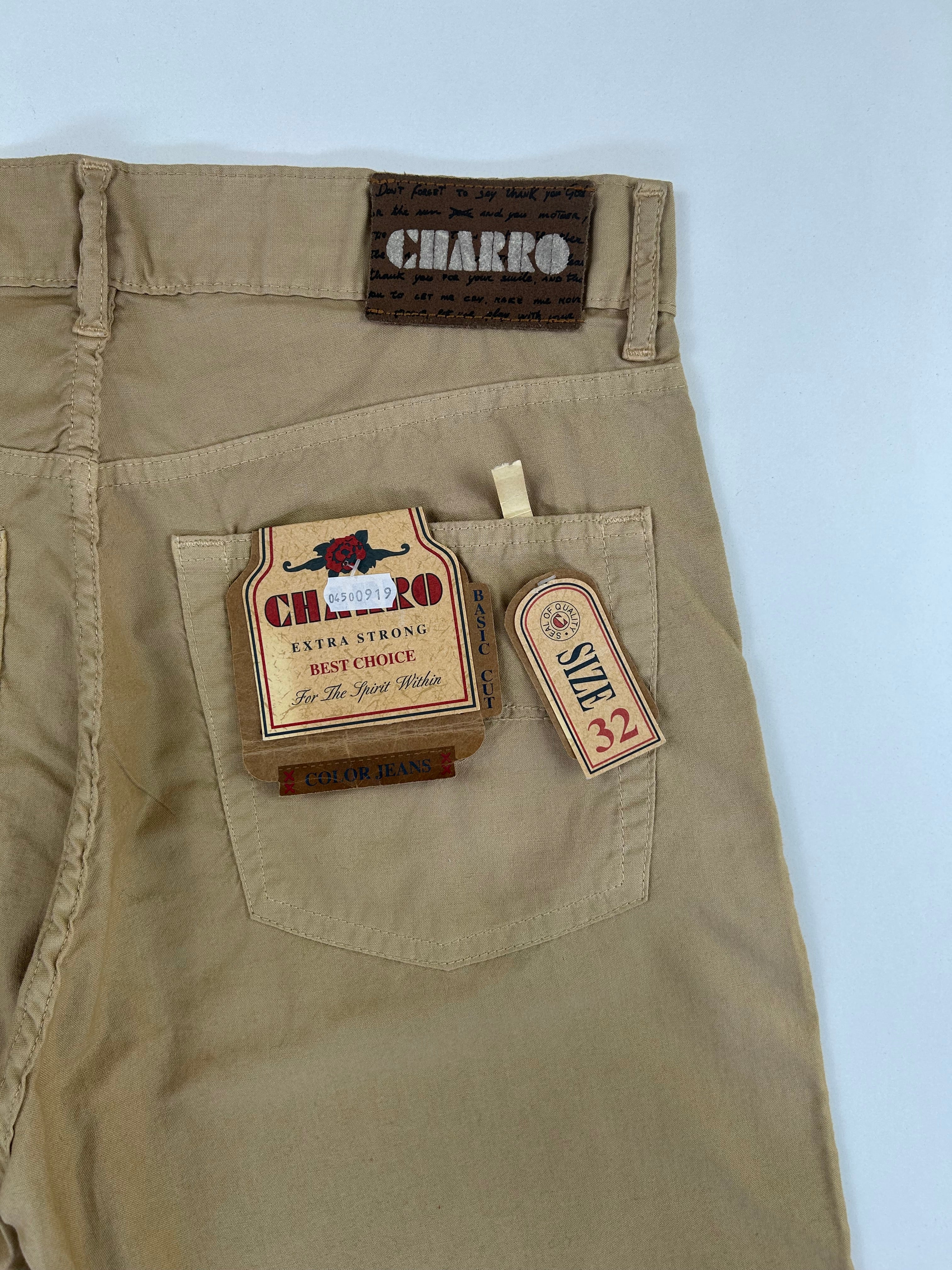 Charro pantalone — dettaglio tessuto — IlBotteghino