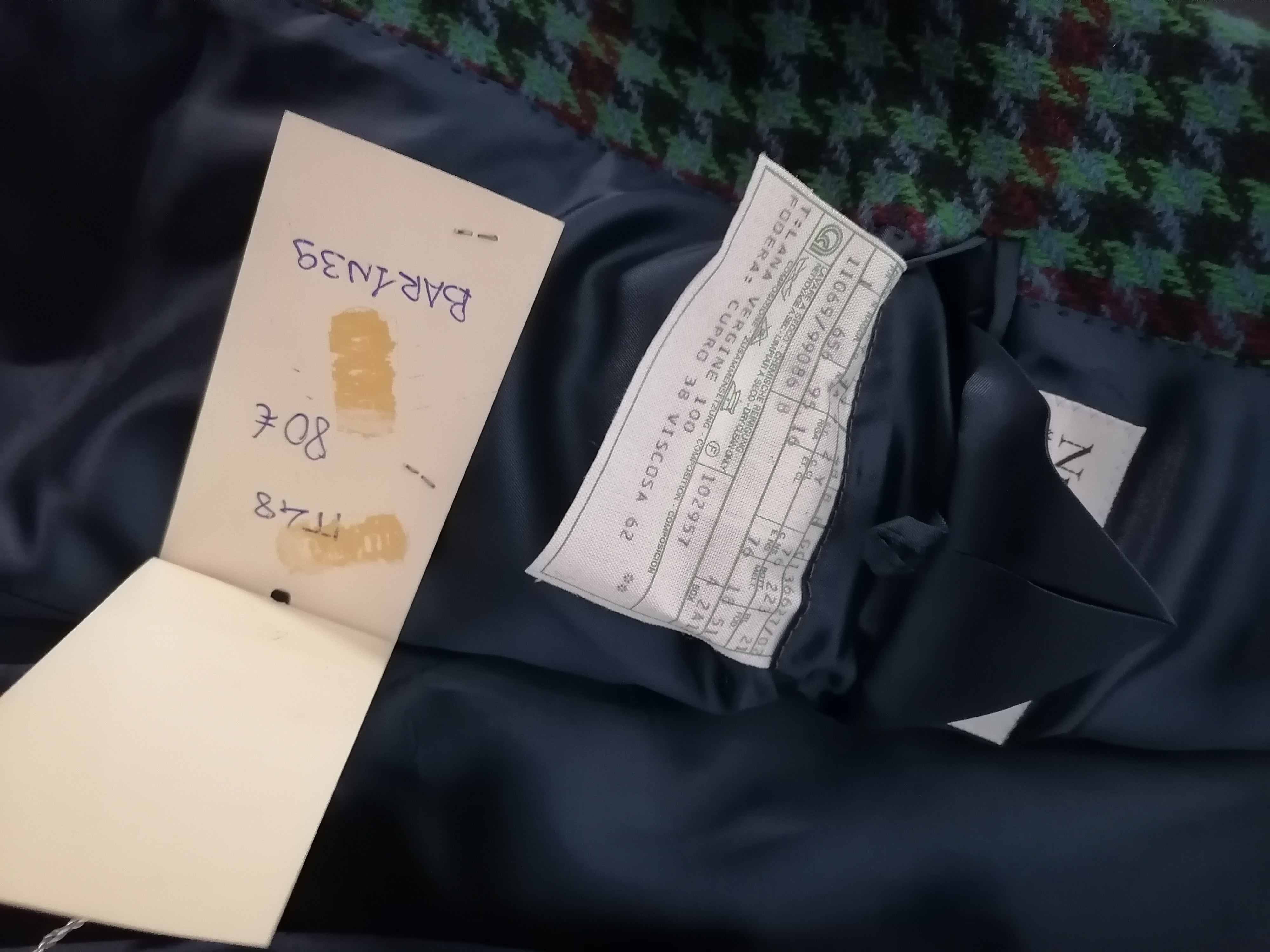 Nino Danieli giacca lana IT 48 — pezzo unico d'archivio — IlBotteghino