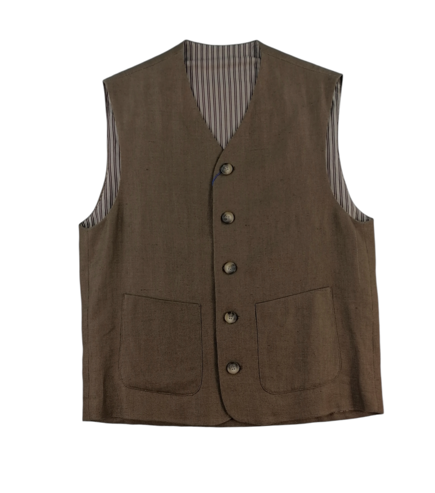 Gilet Trussardi Action in lino, taglia IT 46 — IlBotteghino
