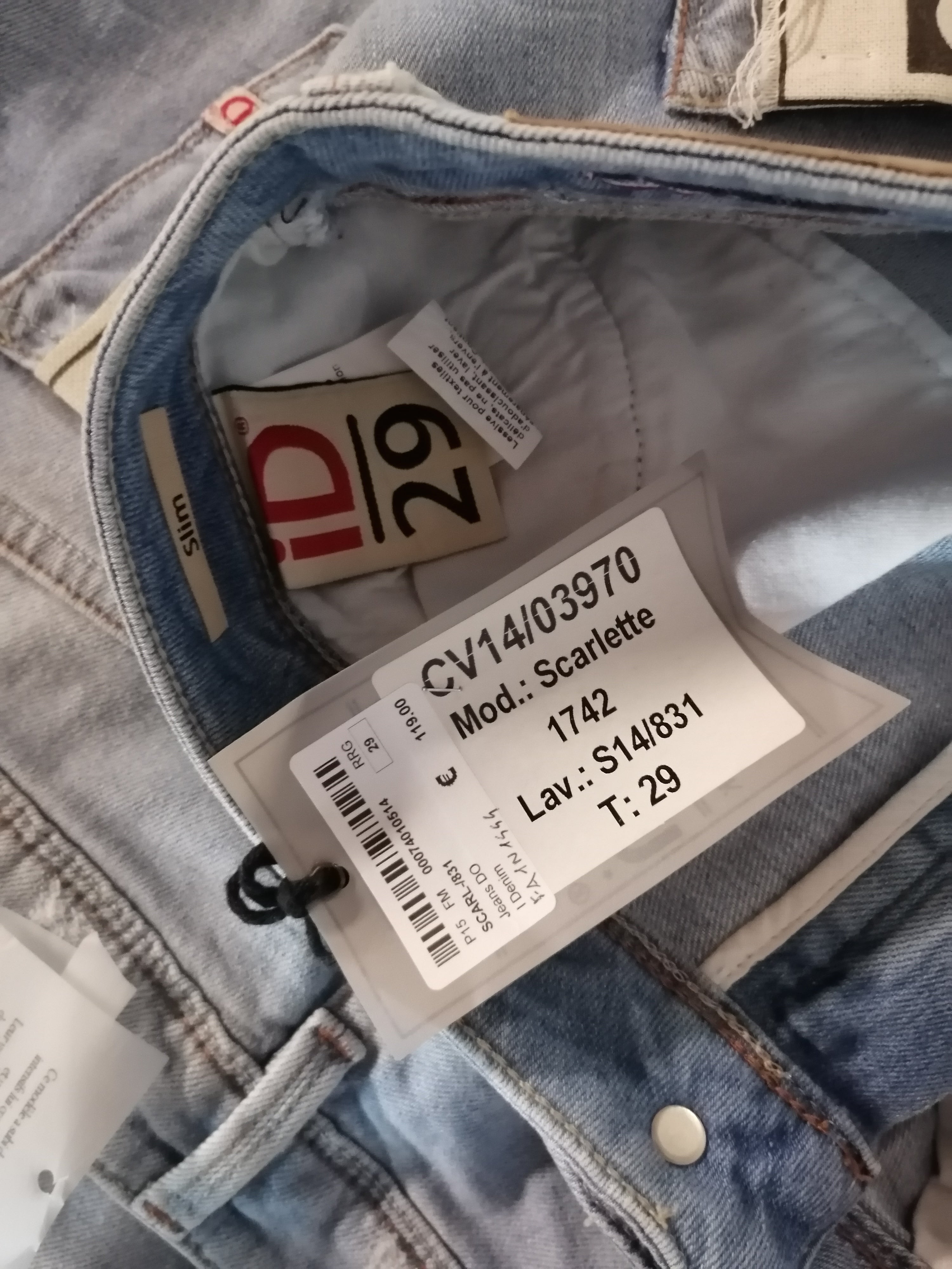 Community of Denim jeans — pezzo unico — IlBotteghino
