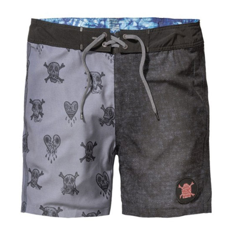 Costume Globe Evil Paradise Boardshort Coal, taglie US 30-33 — IlBotteghino