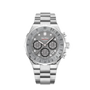 Paul Picot Yachtman Tachymeter 42.5mm Quadrante Grigio Bracciale Acciaio
