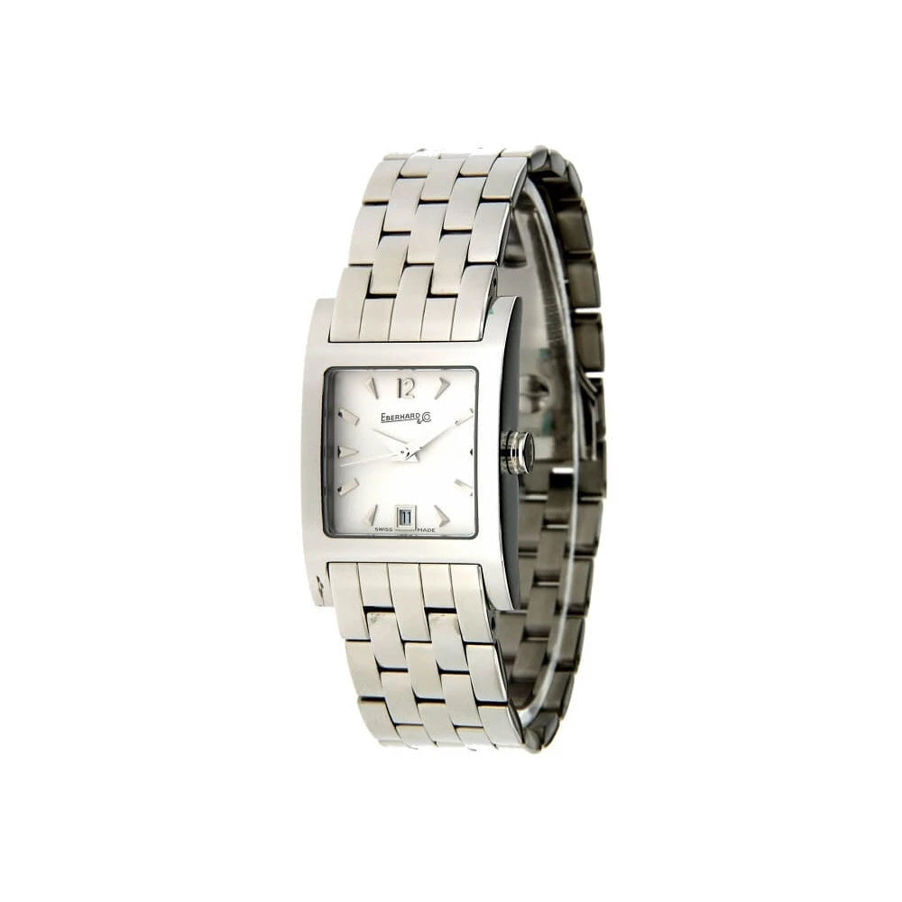 Eberhard Gingi orologio donna quadrato bianco, vista principale