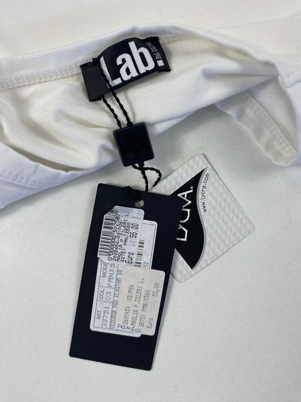 Maglia Pal Zileri Lab. Girocollo Bianca Manica Lunga – foto 5 di 6