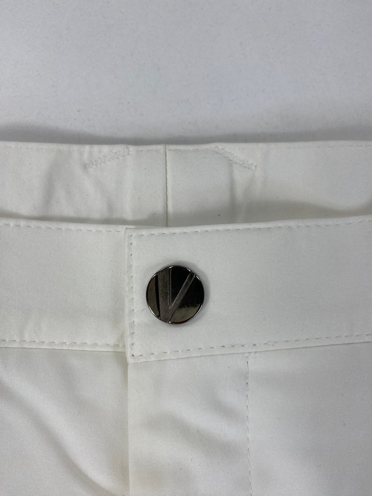 Versace Collection Pantaloni Cinque Tasche Bianchi in Cotone Stretch – foto 4 di 11