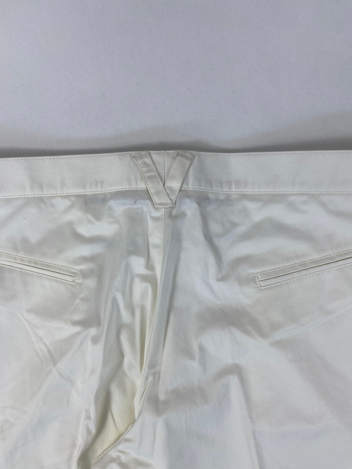 Versace Collection Pantaloni Cinque Tasche Bianchi in Cotone Stretch – foto 5 di 11