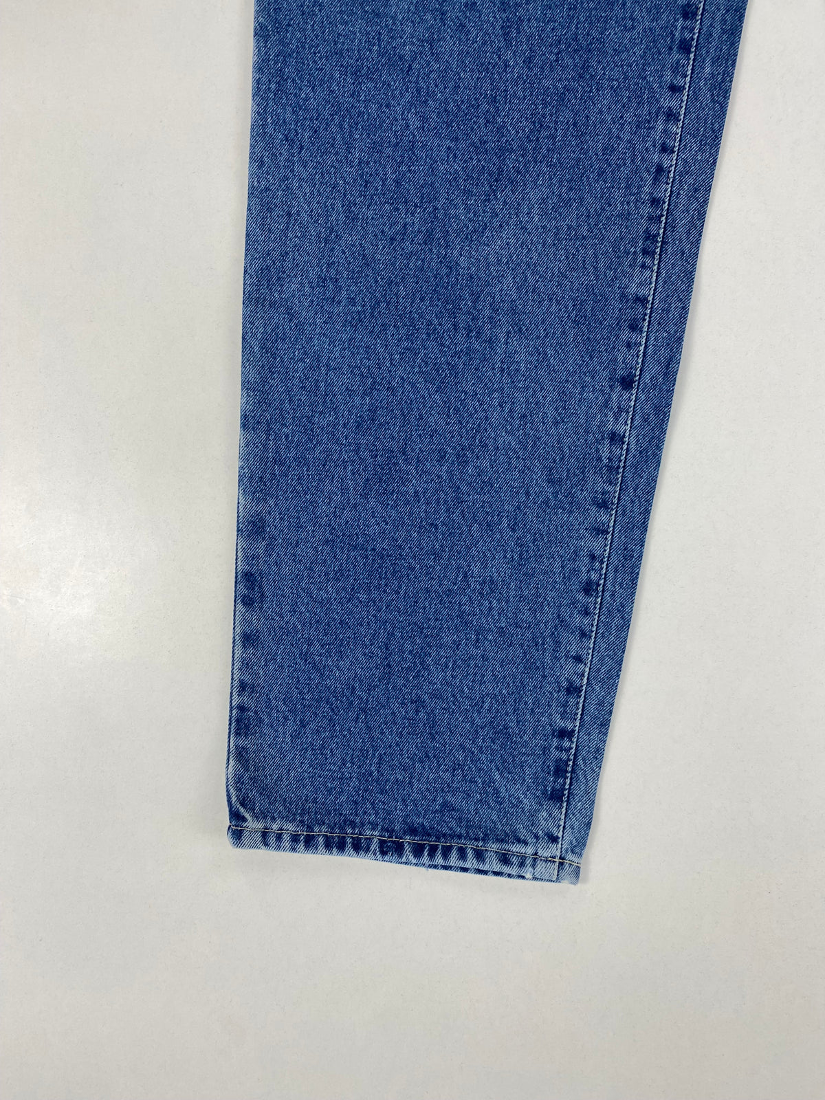 Versace Jeans Couture Jeans Vita Media Blu in Cotone Gamba Affusolata – foto 8 di 14