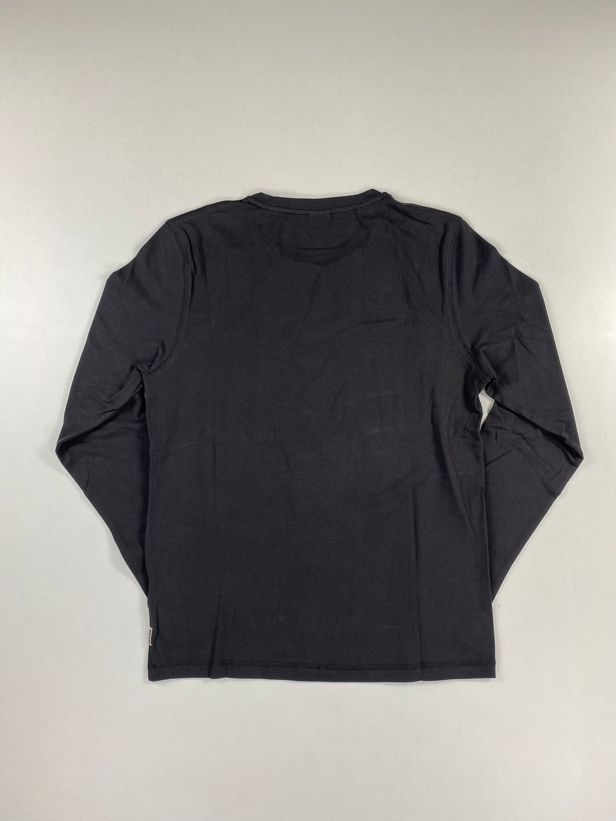 Scotch & Soda Maglia Manica Lunga Grigio Antracite con Stampa Cogito Ergo Sum – foto 2 di 6