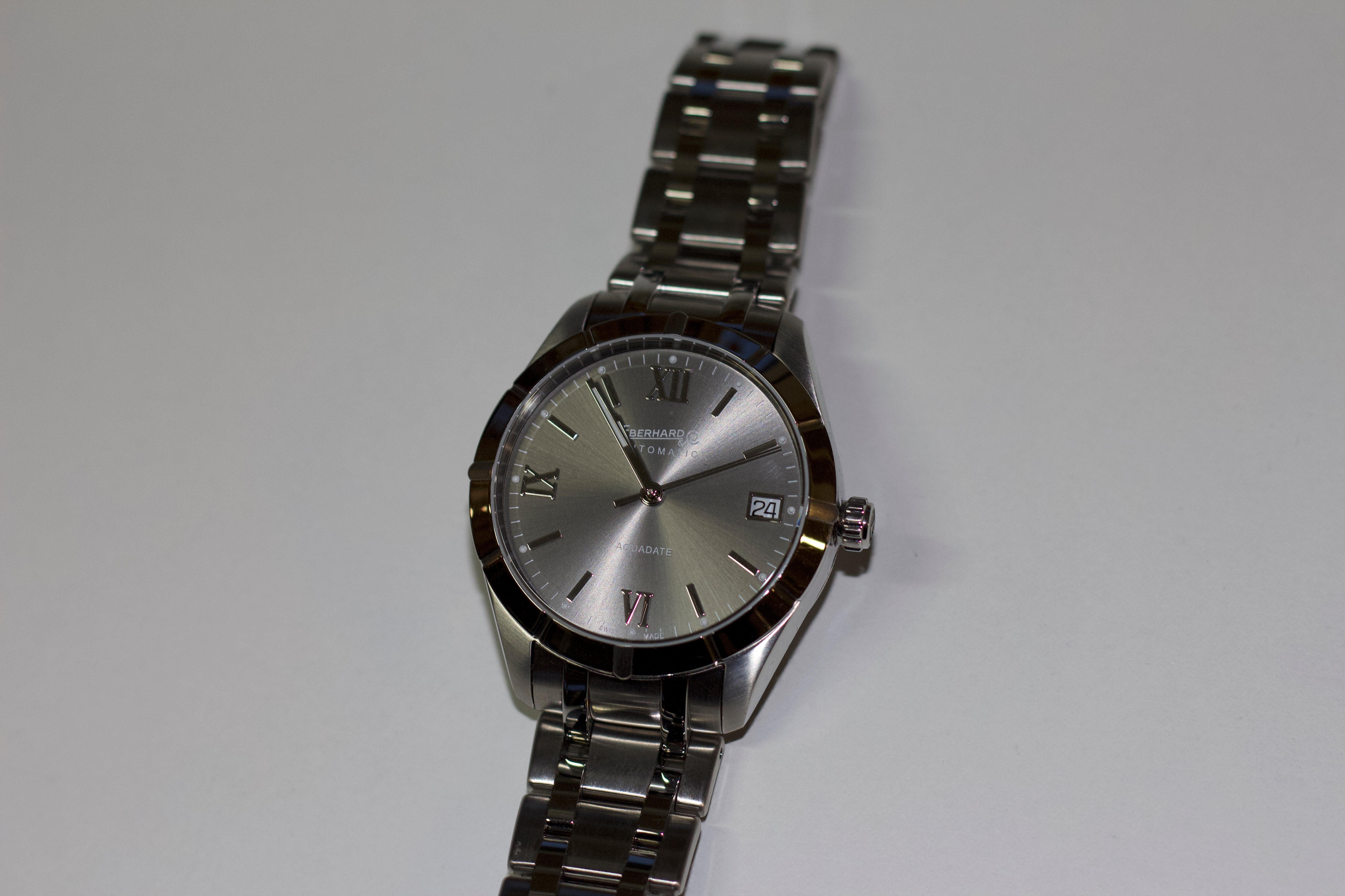 Eberhard Aquadate grigio — fondo cassa — IlBotteghino