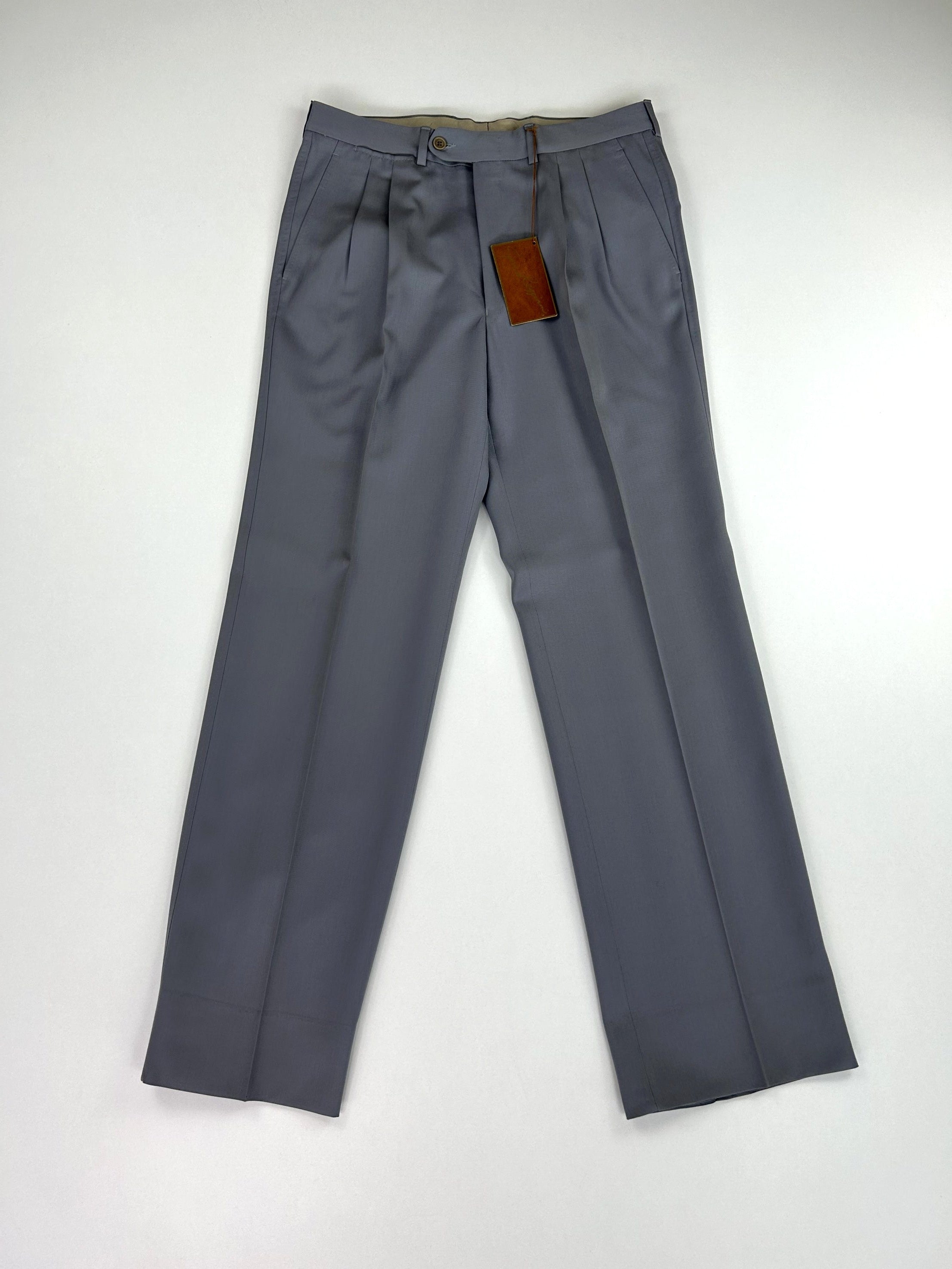 Pantalone Giorgio Reggiani azzurro, vista frontale