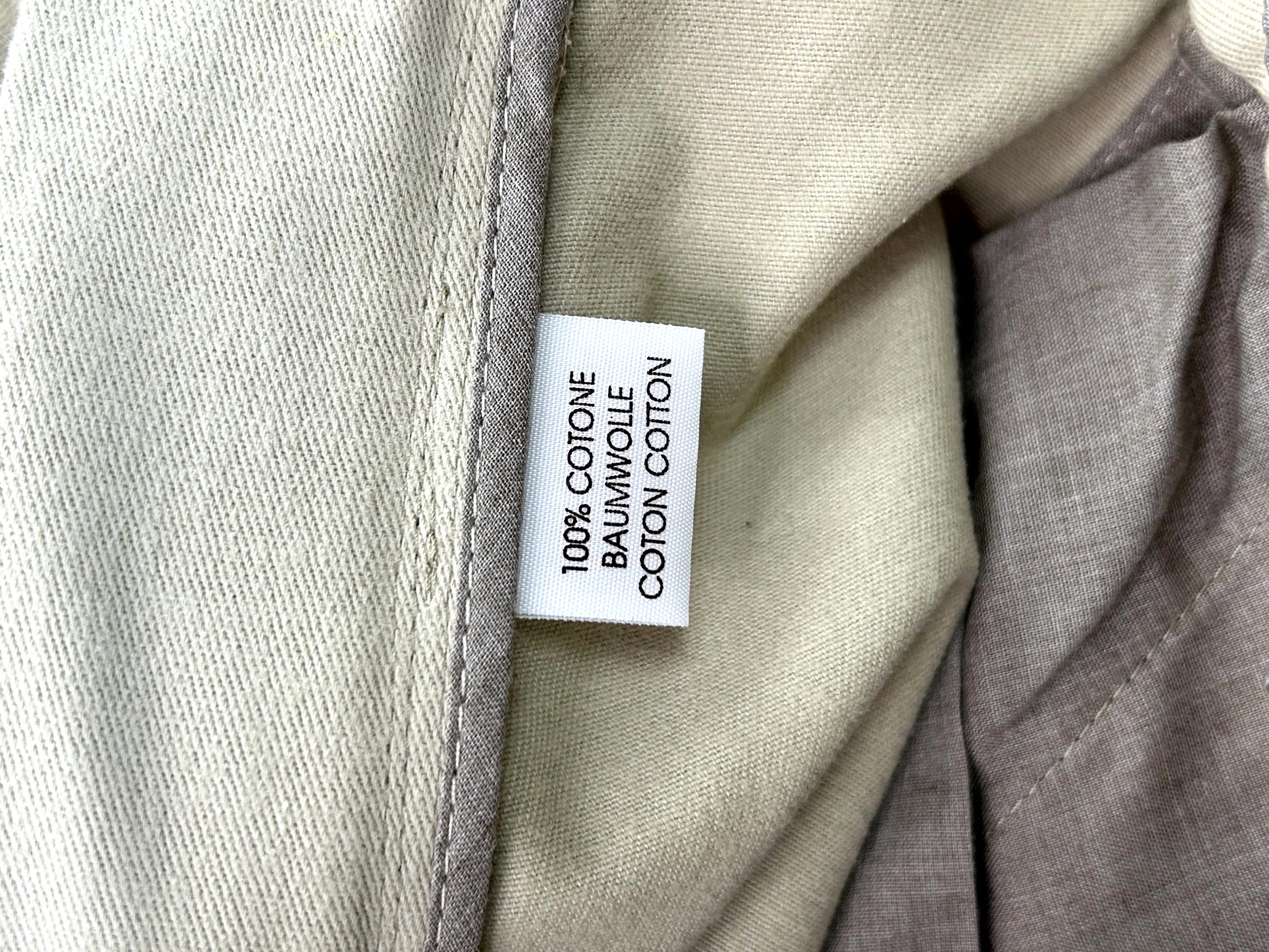 Pantalone Peter Hadley sabbia, etichetta composizione