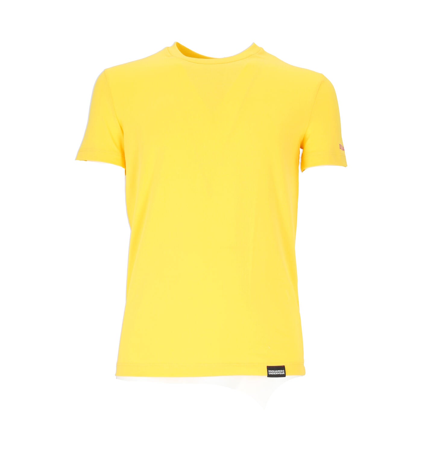 T-shirt Dsquared2 gialla, taglie L e XXL — IlBotteghino