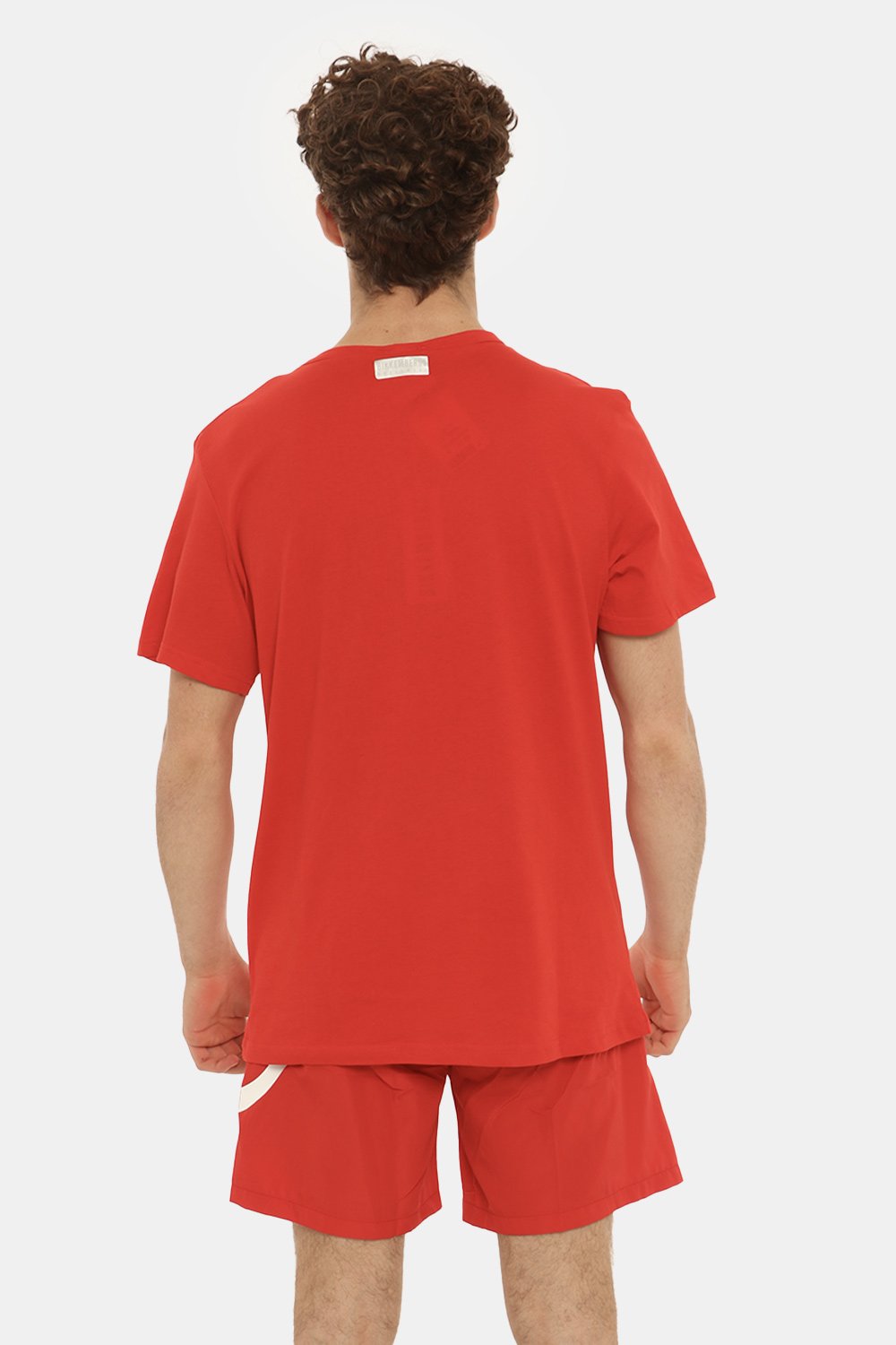 Bikkembergs t-shirt rossa — streetwear d'archivio — IlBotteghino