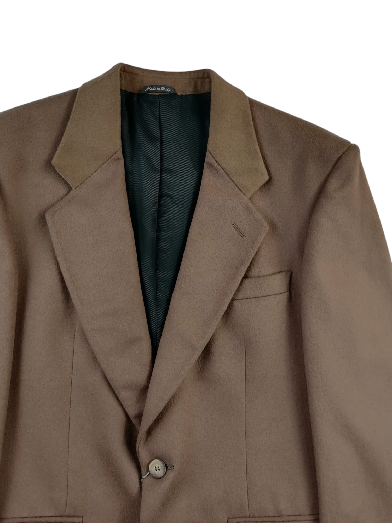 Lancio giacca cachemire — dettaglio sartoriale — IlBotteghino