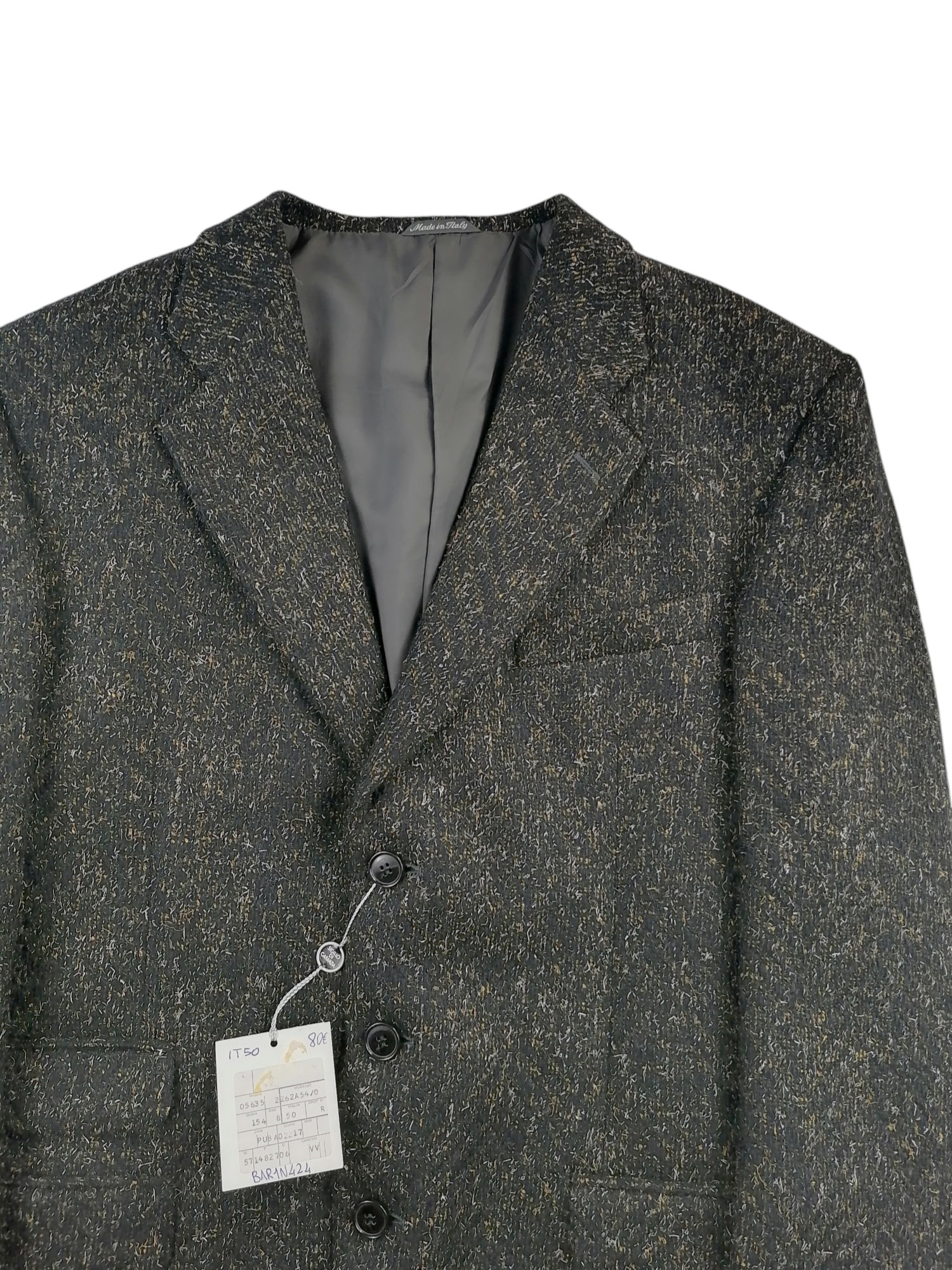 Lancio giacca lana IT 50 — archivio moda — IlBotteghino
