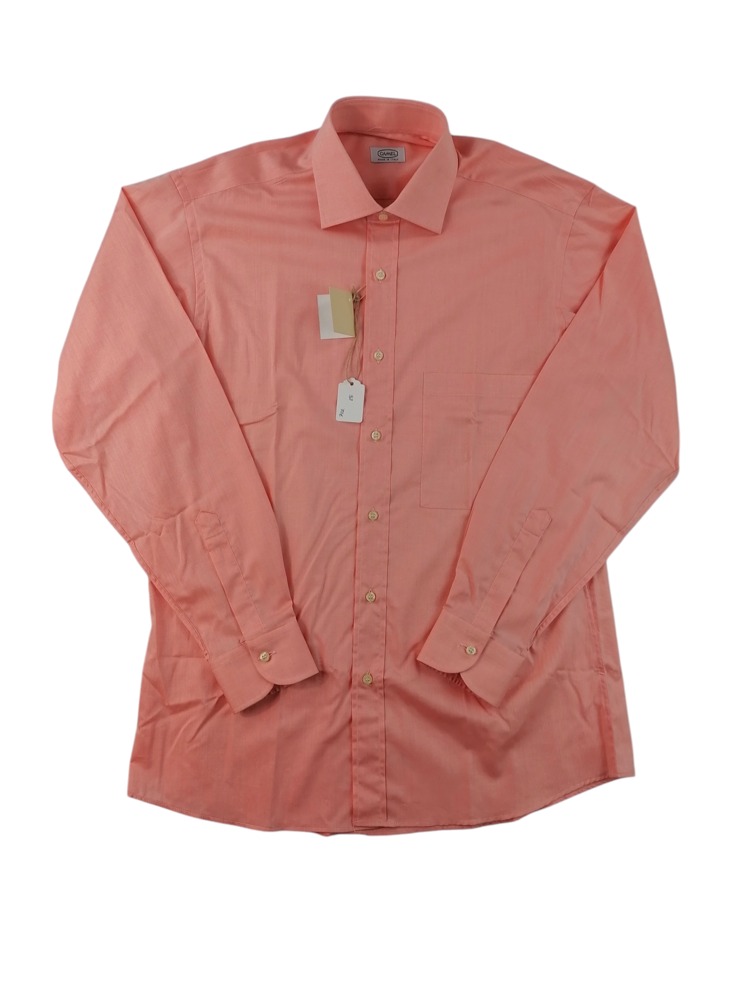 Camicia Camel in cotone, taglie 38 e 39 — IlBotteghino