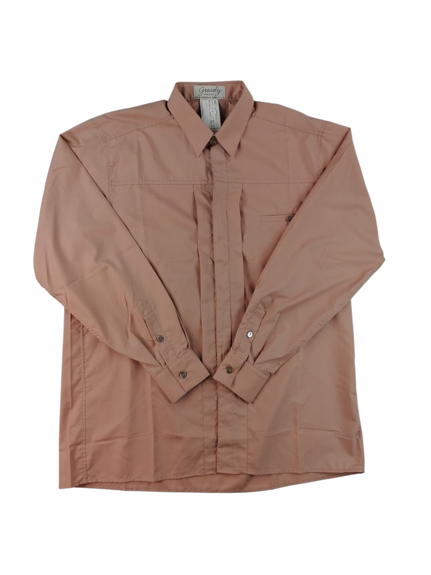 Camicia Greasly in cotone, taglie S e XL — IlBotteghino