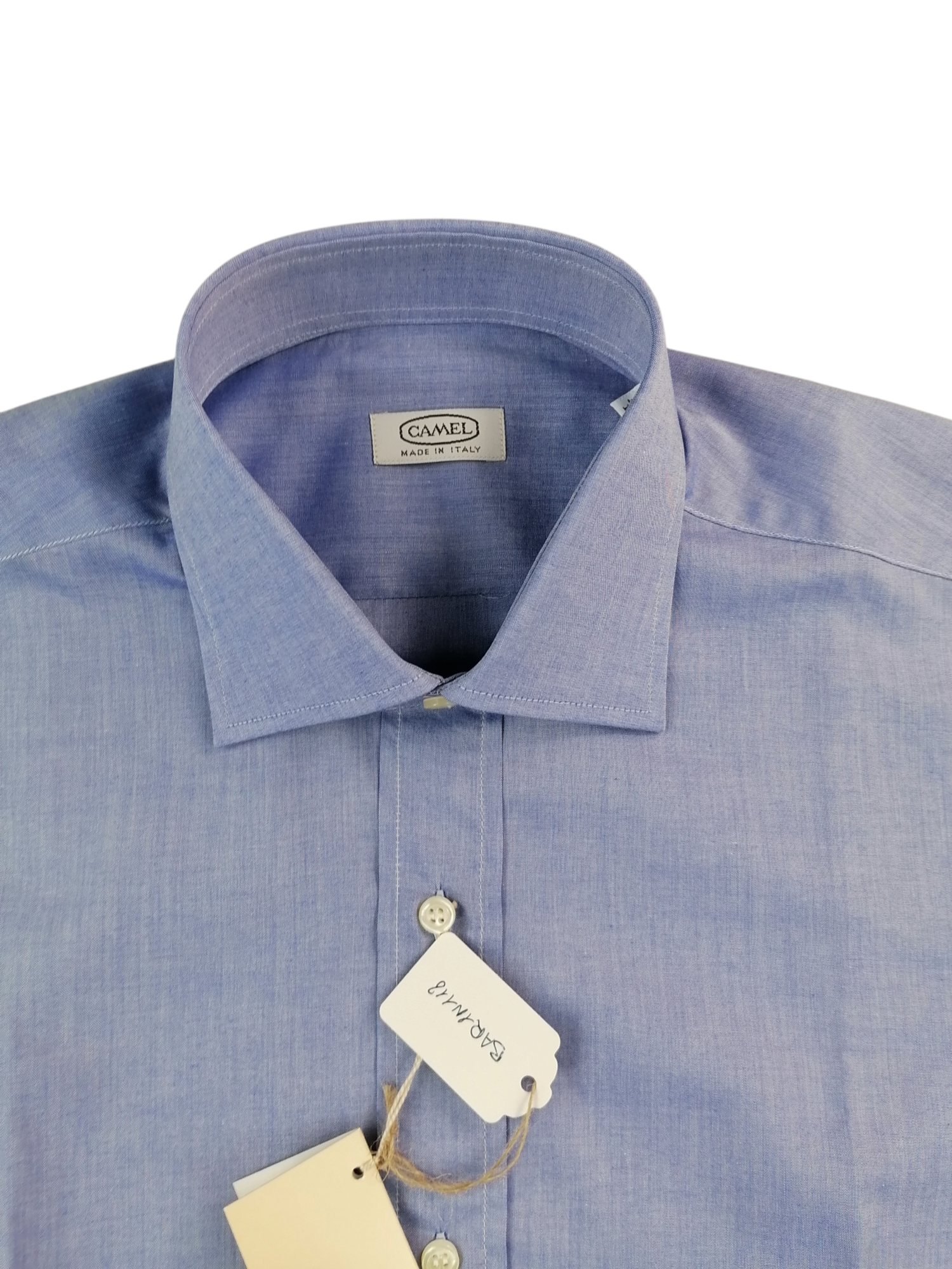 Camel camicia 38 — dettaglio colletto — IlBotteghino